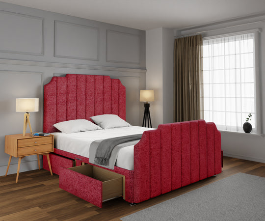 Hampton Divan Bed Set With Footboard