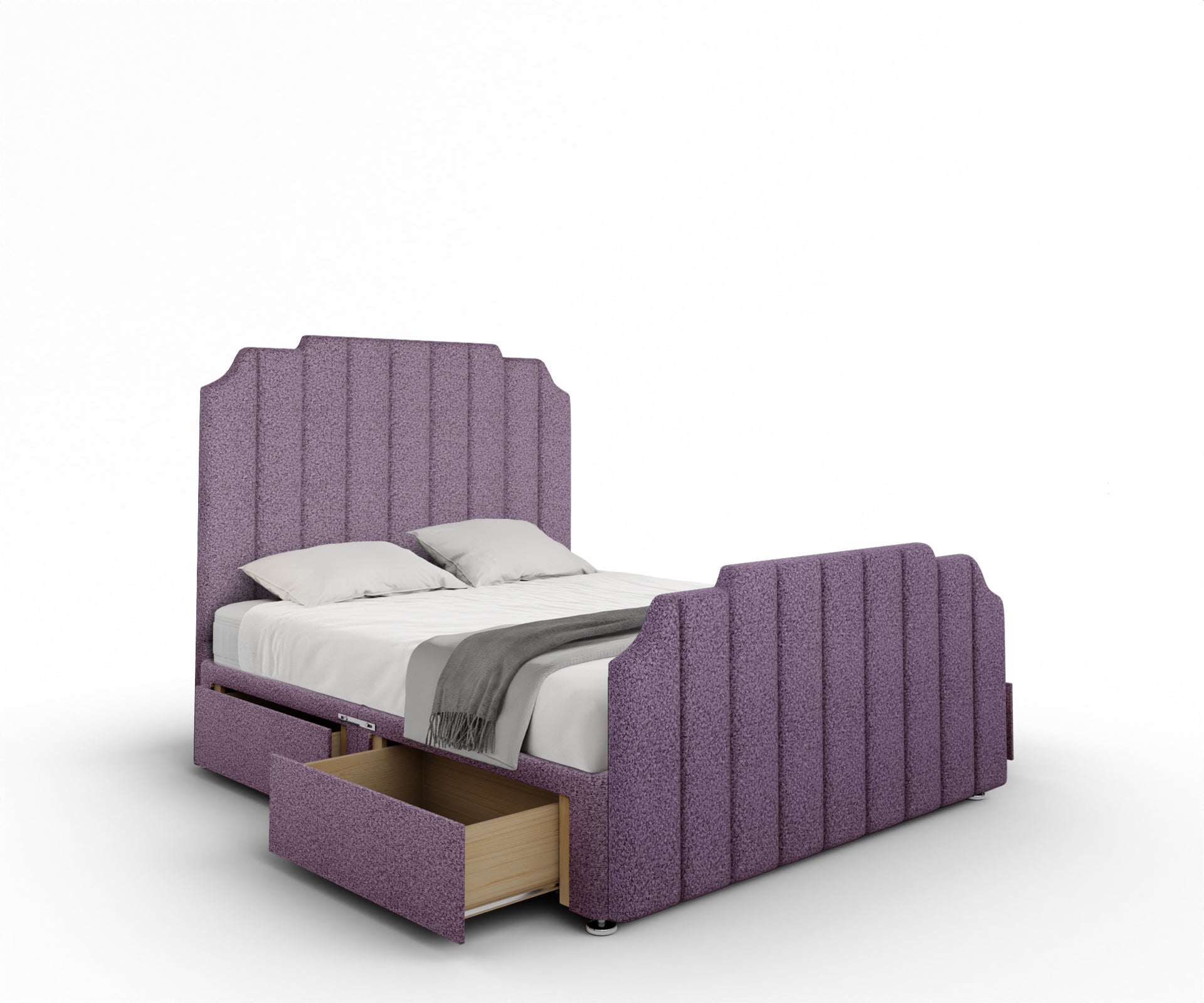 Hampton Divan Bed Set With Footboard