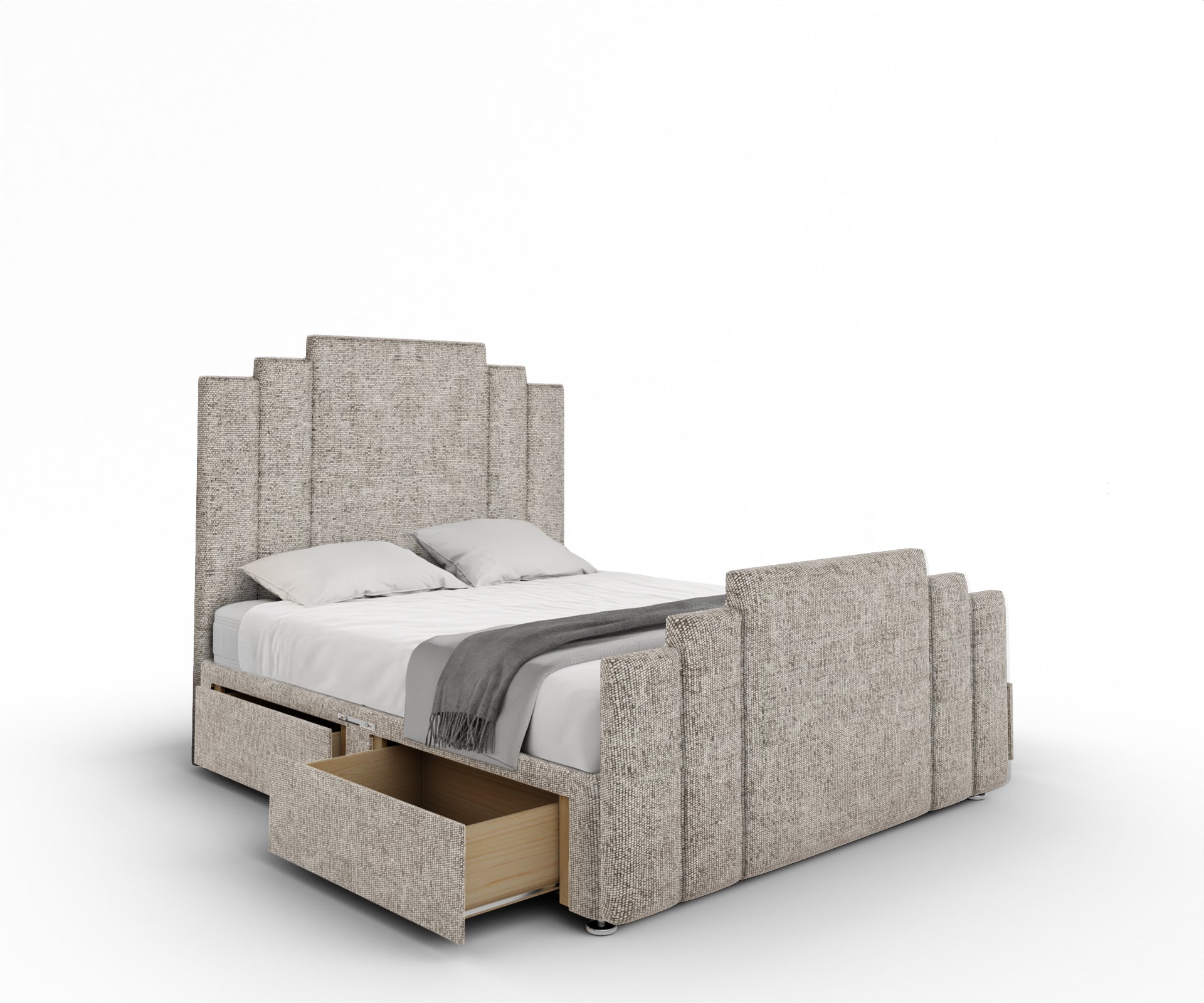 Kensington Divan Bed Set With Footboard