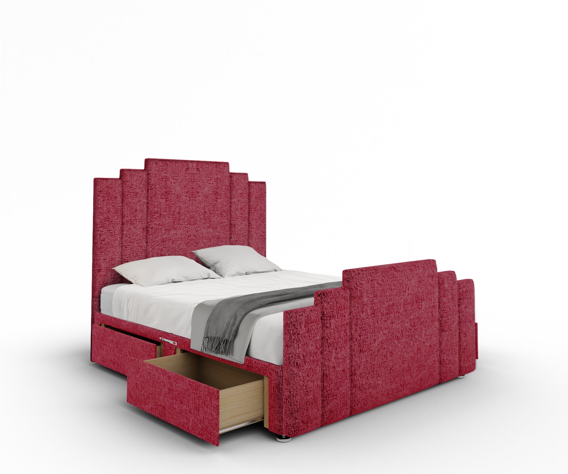 Kensington Divan Bed Set With Footboard