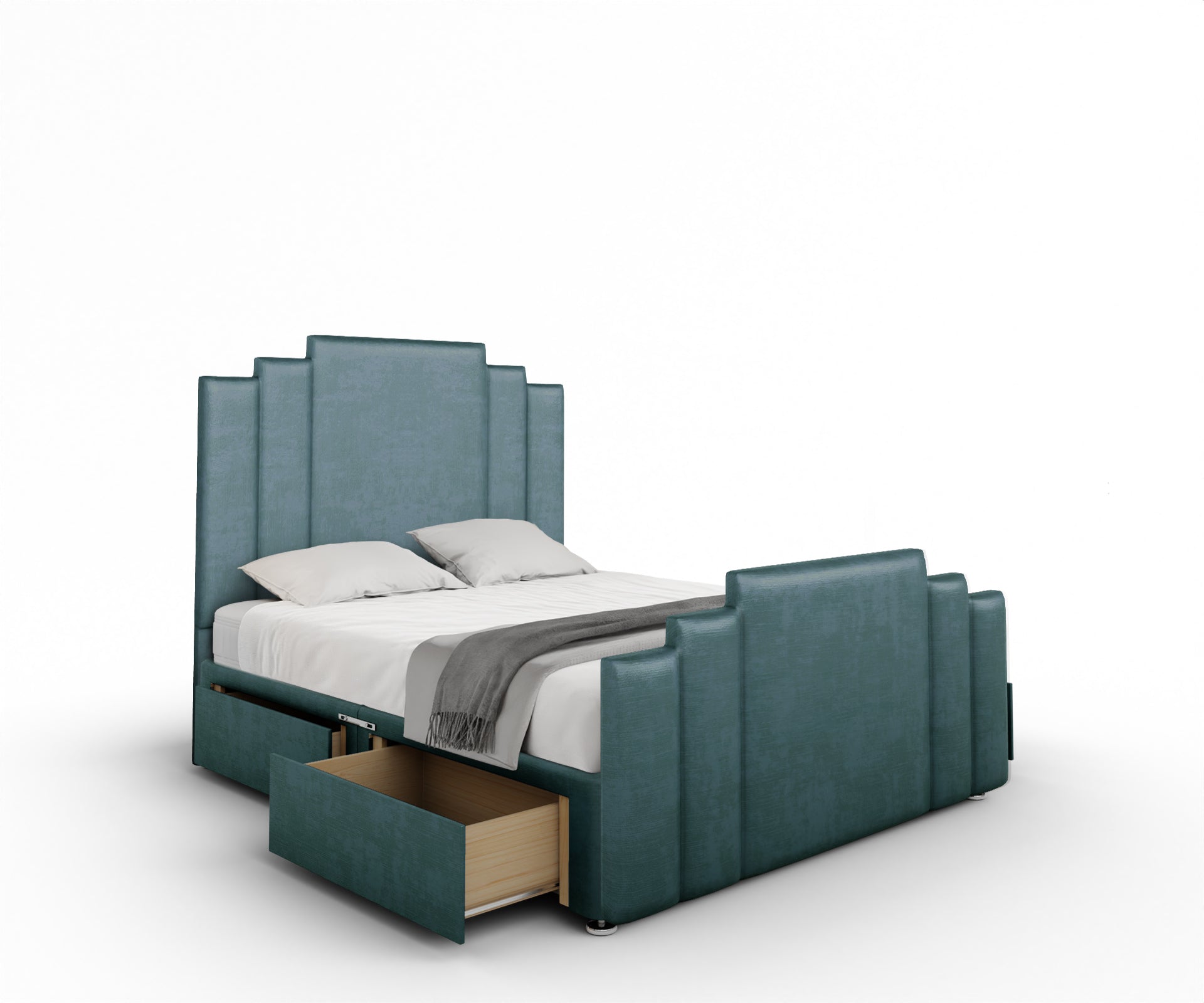 Kensington Divan Bed Set With Footboard