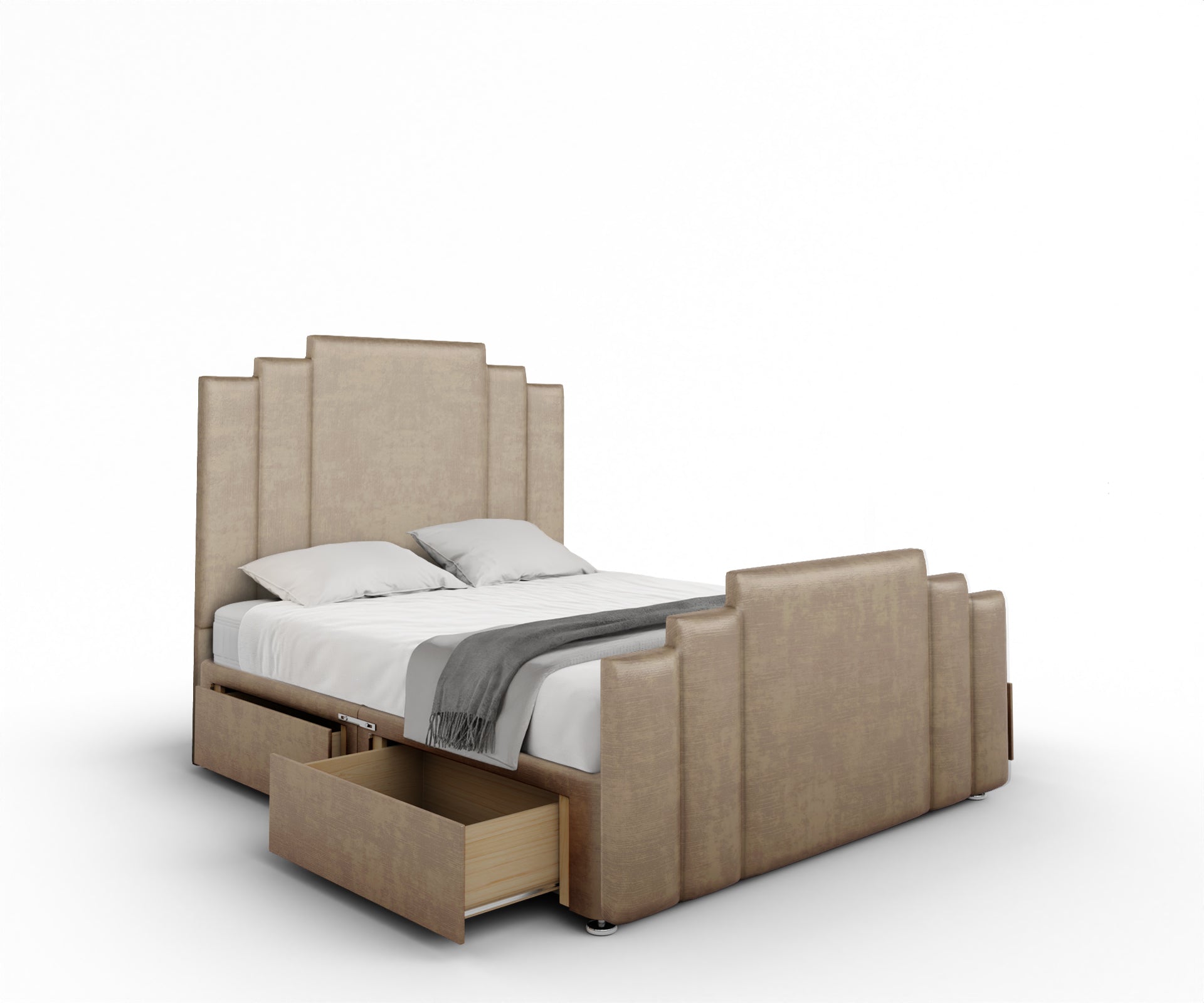 Kensington Divan Bed Set With Footboard