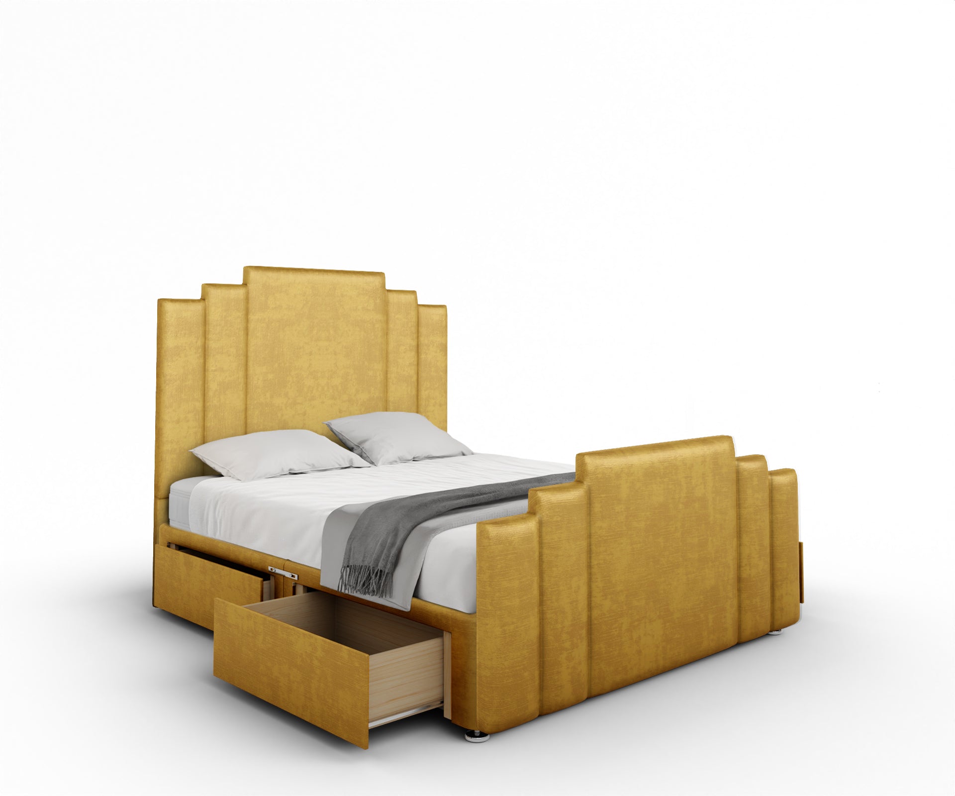 Kensington Divan Bed Set With Footboard