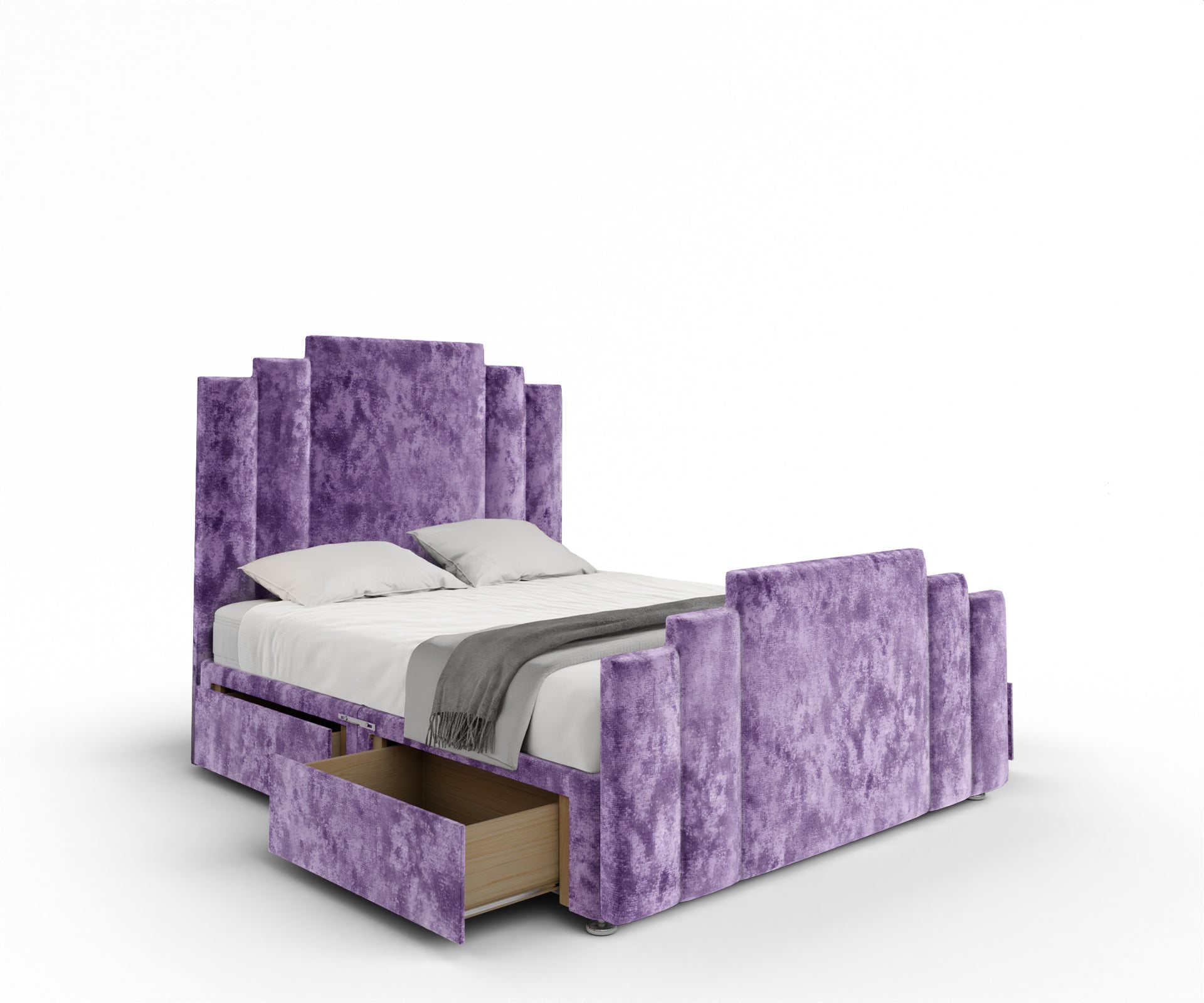 Kensington Divan Bed Set With Footboard