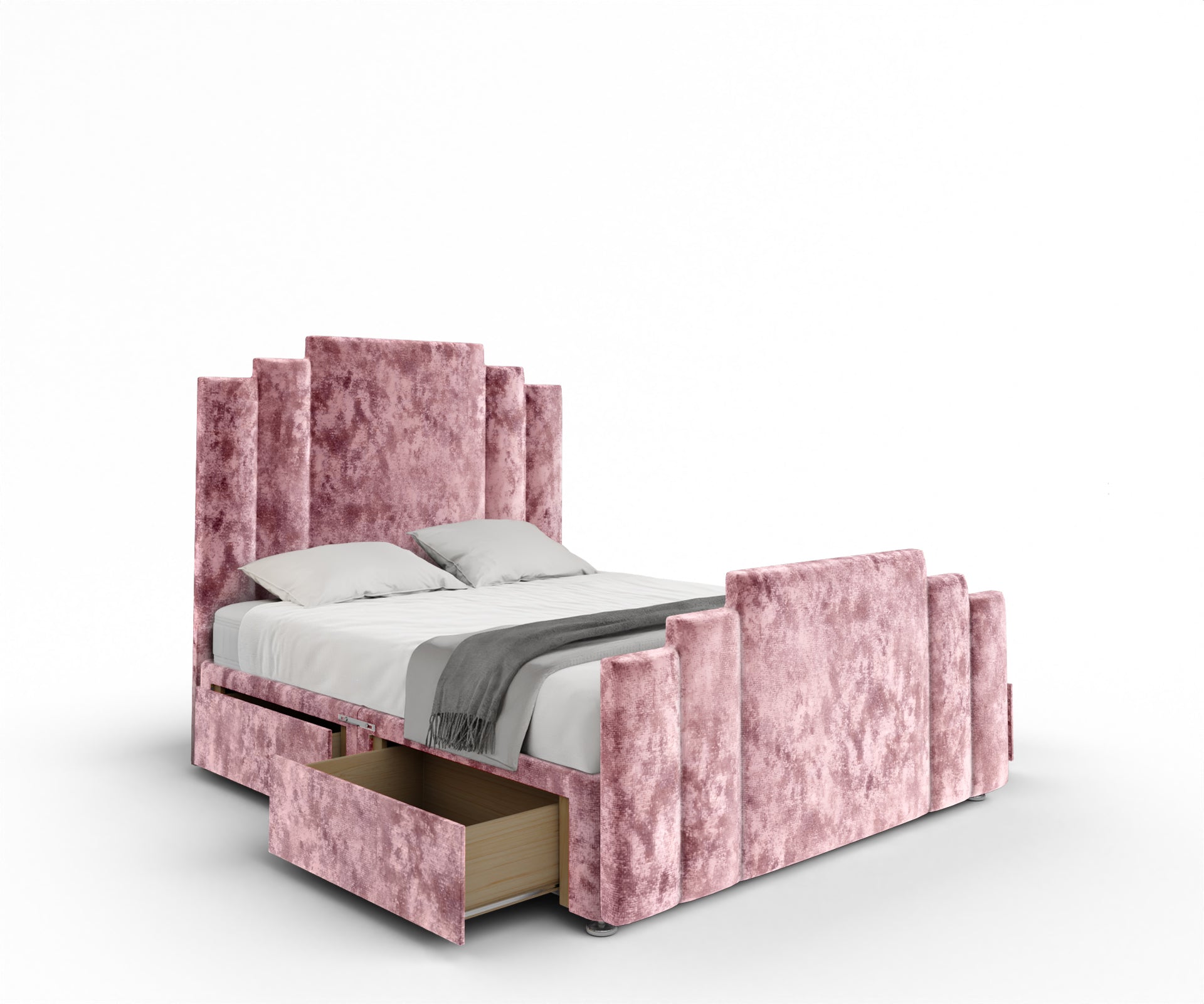 Kensington Divan Bed Set With Footboard