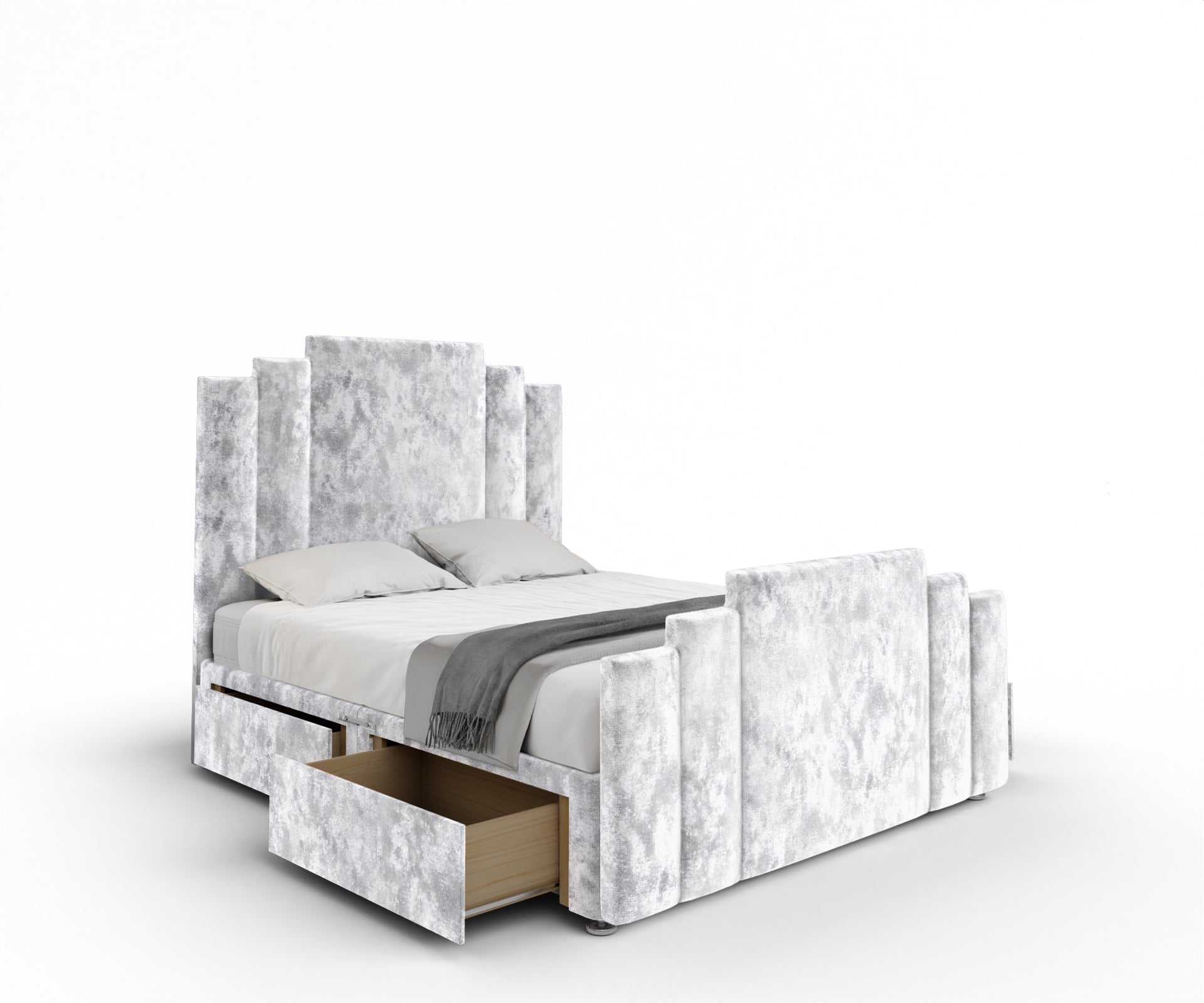 Kensington Divan Bed Set With Footboard