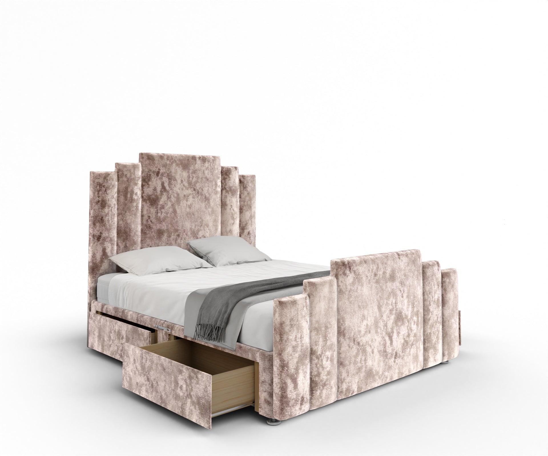 Kensington Divan Bed Set With Footboard