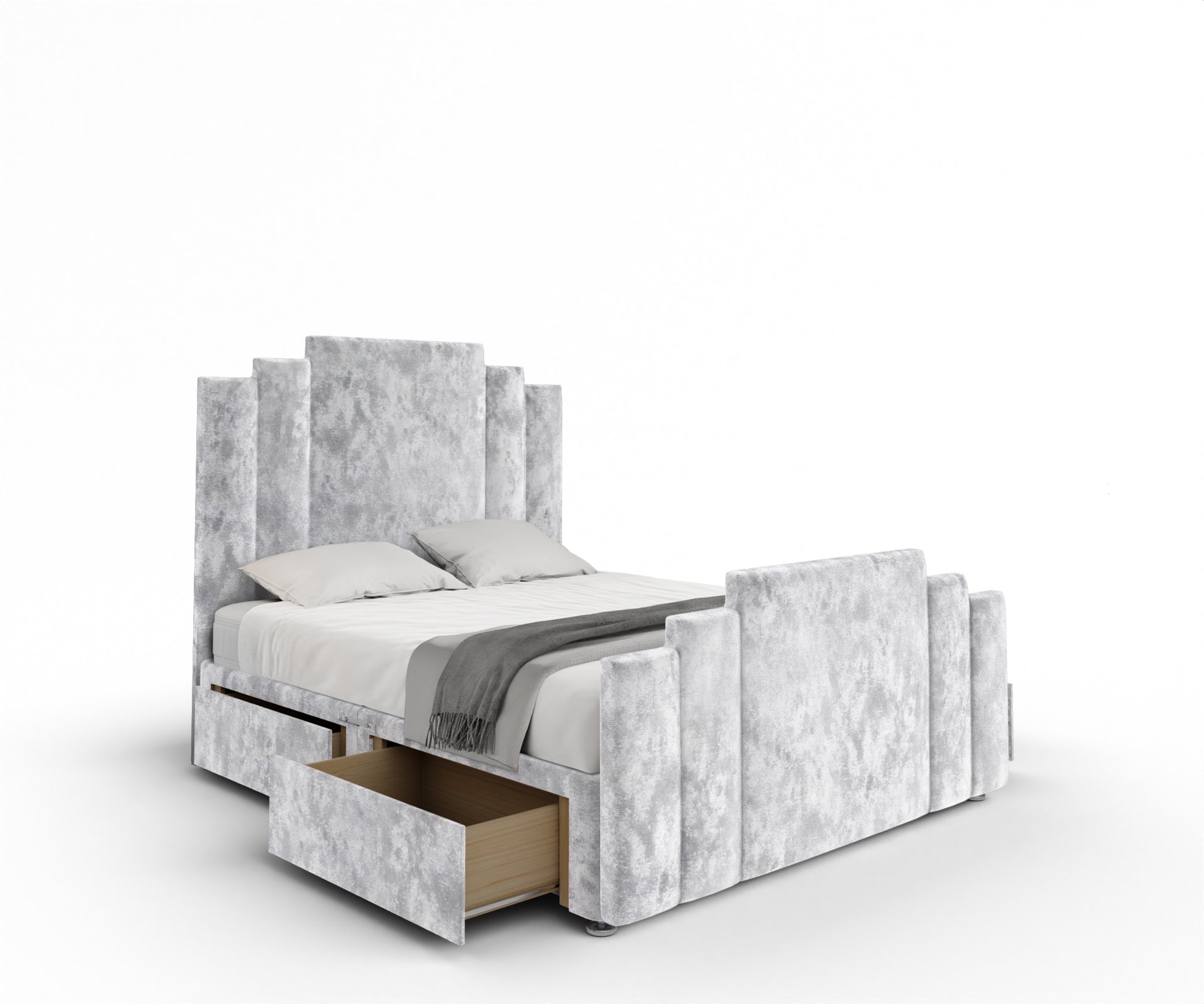 Kensington Divan Bed Set With Footboard