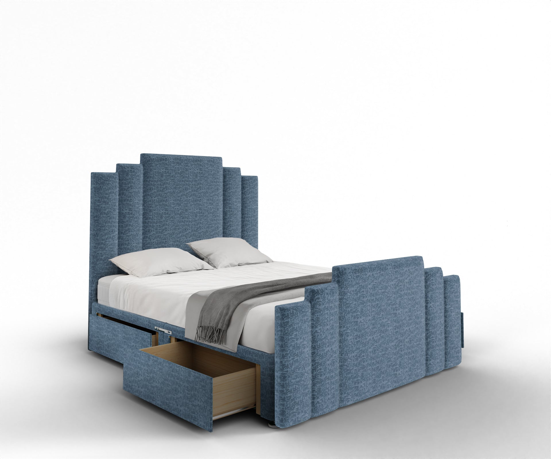 Kensington Divan Bed Set With Footboard