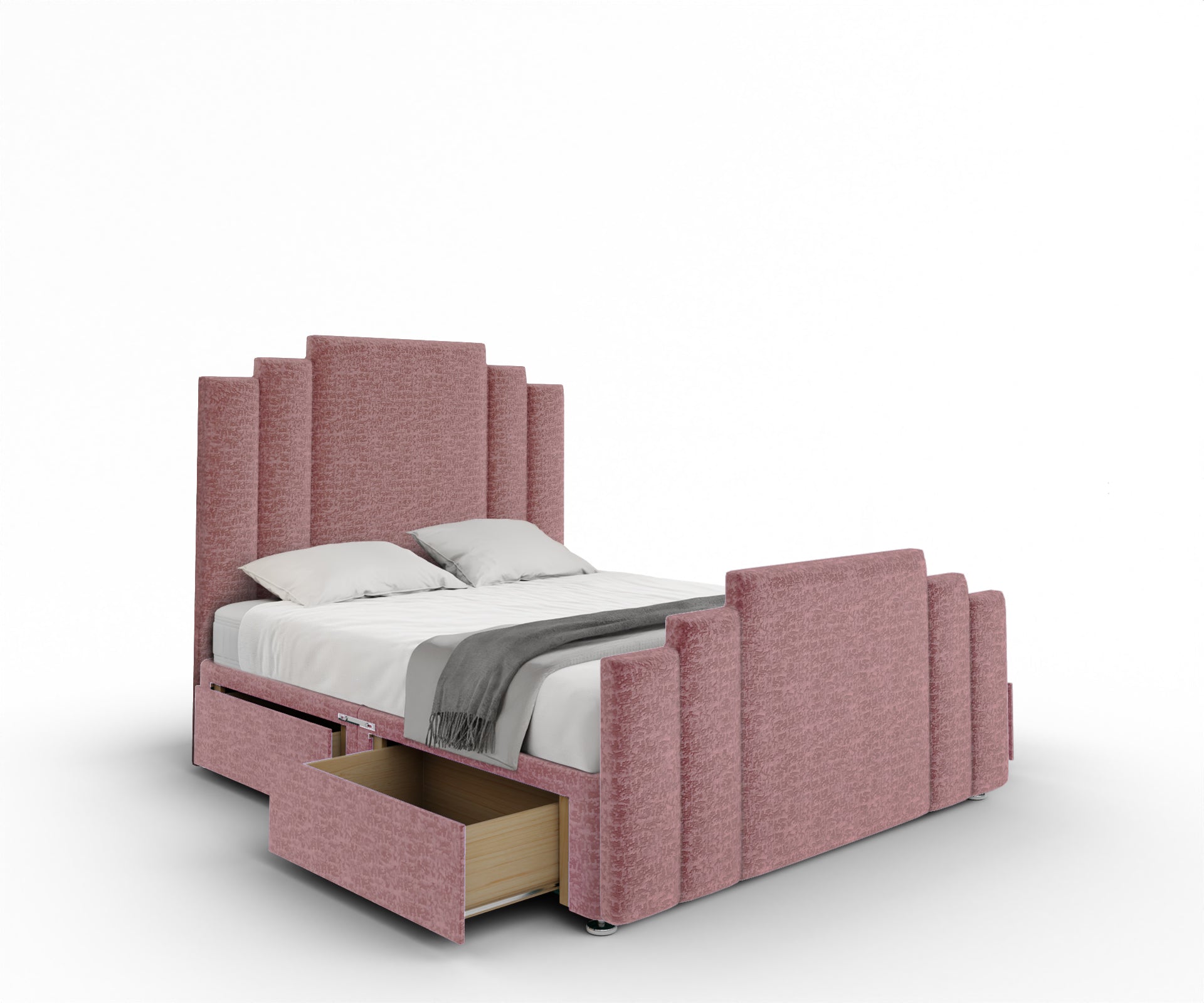 Kensington Divan Bed Set With Footboard