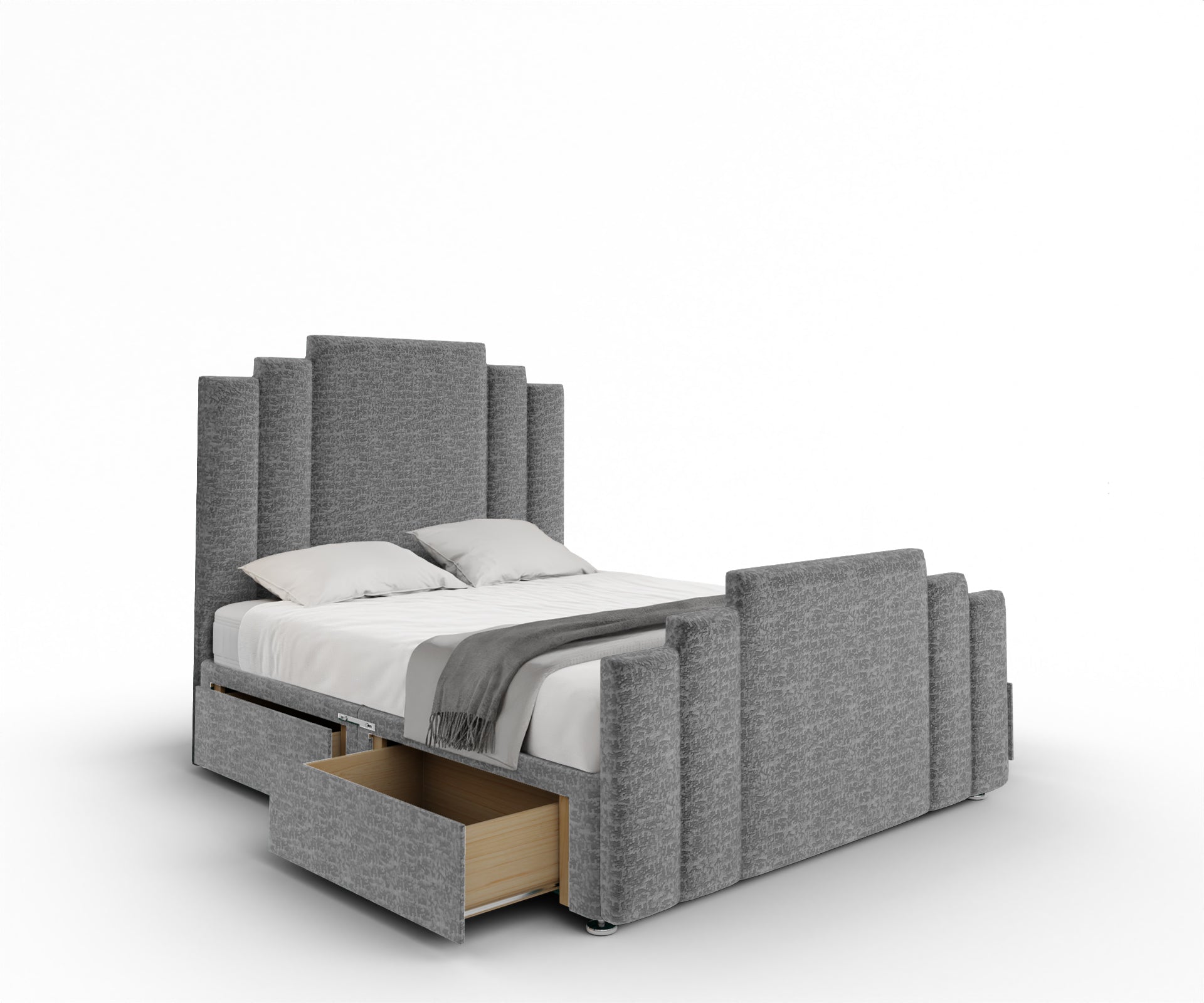 Kensington Divan Bed Set With Footboard