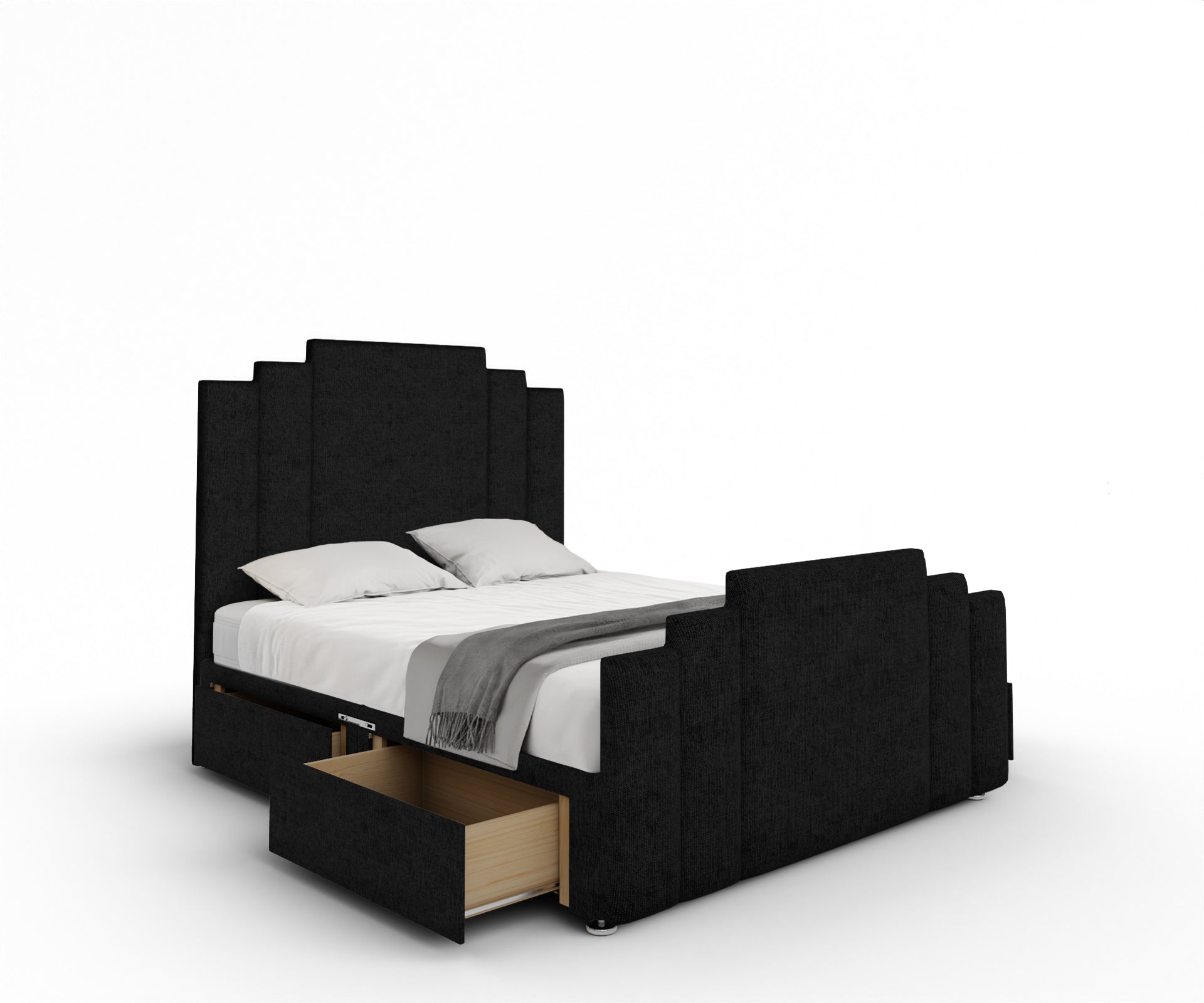 Kensington Divan Bed Set With Footboard