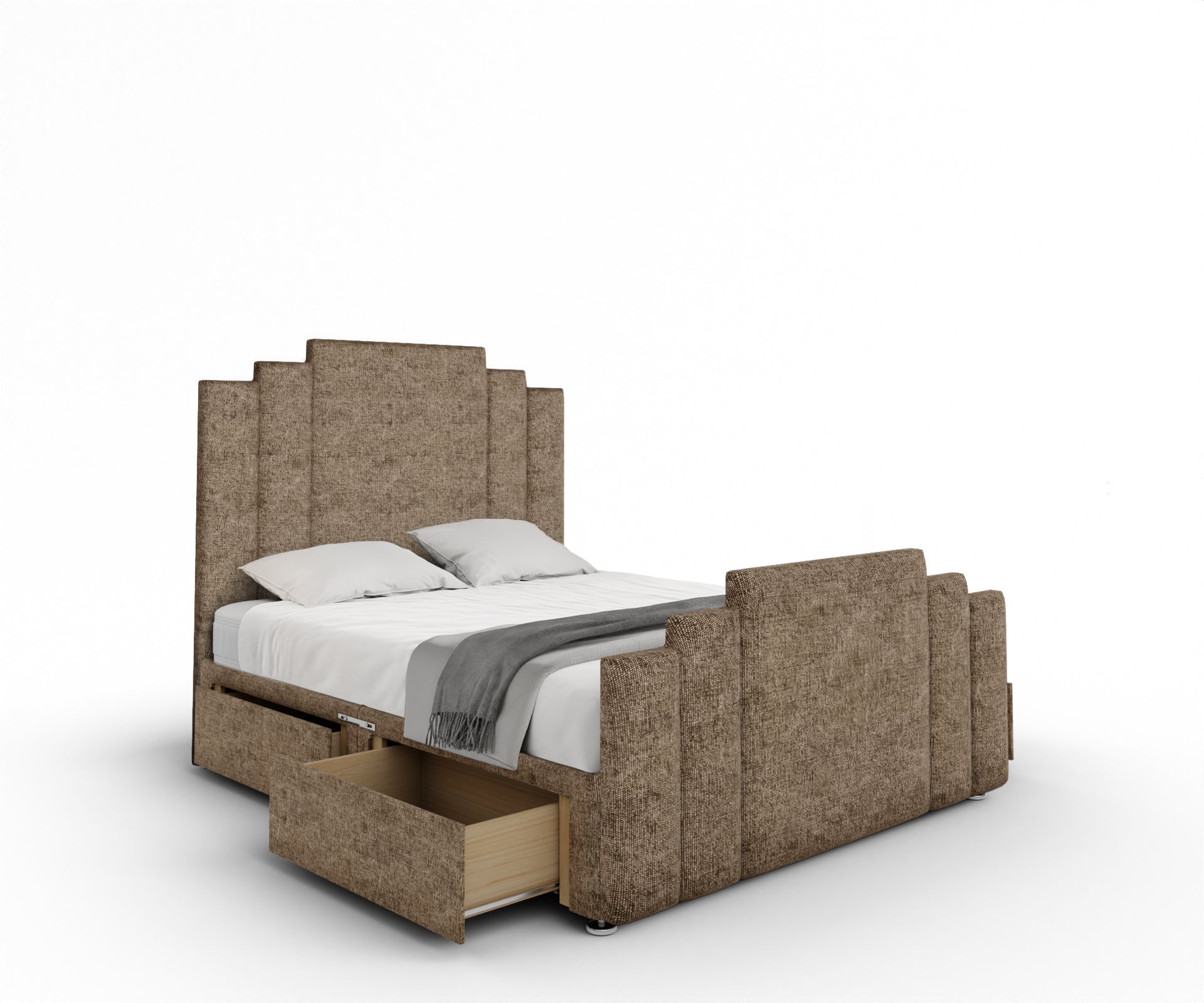 Kensington Divan Bed Set With Footboard