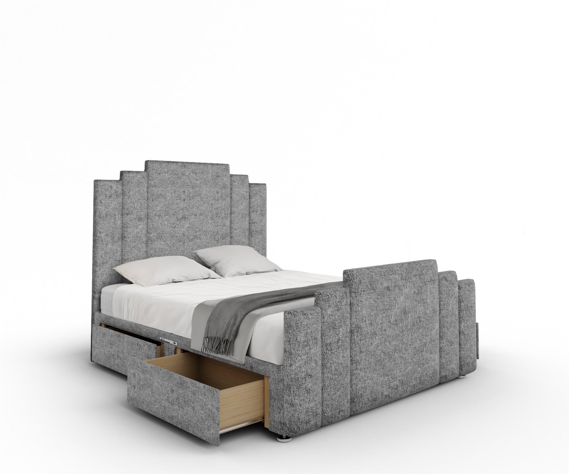 Kensington Divan Bed Set With Footboard