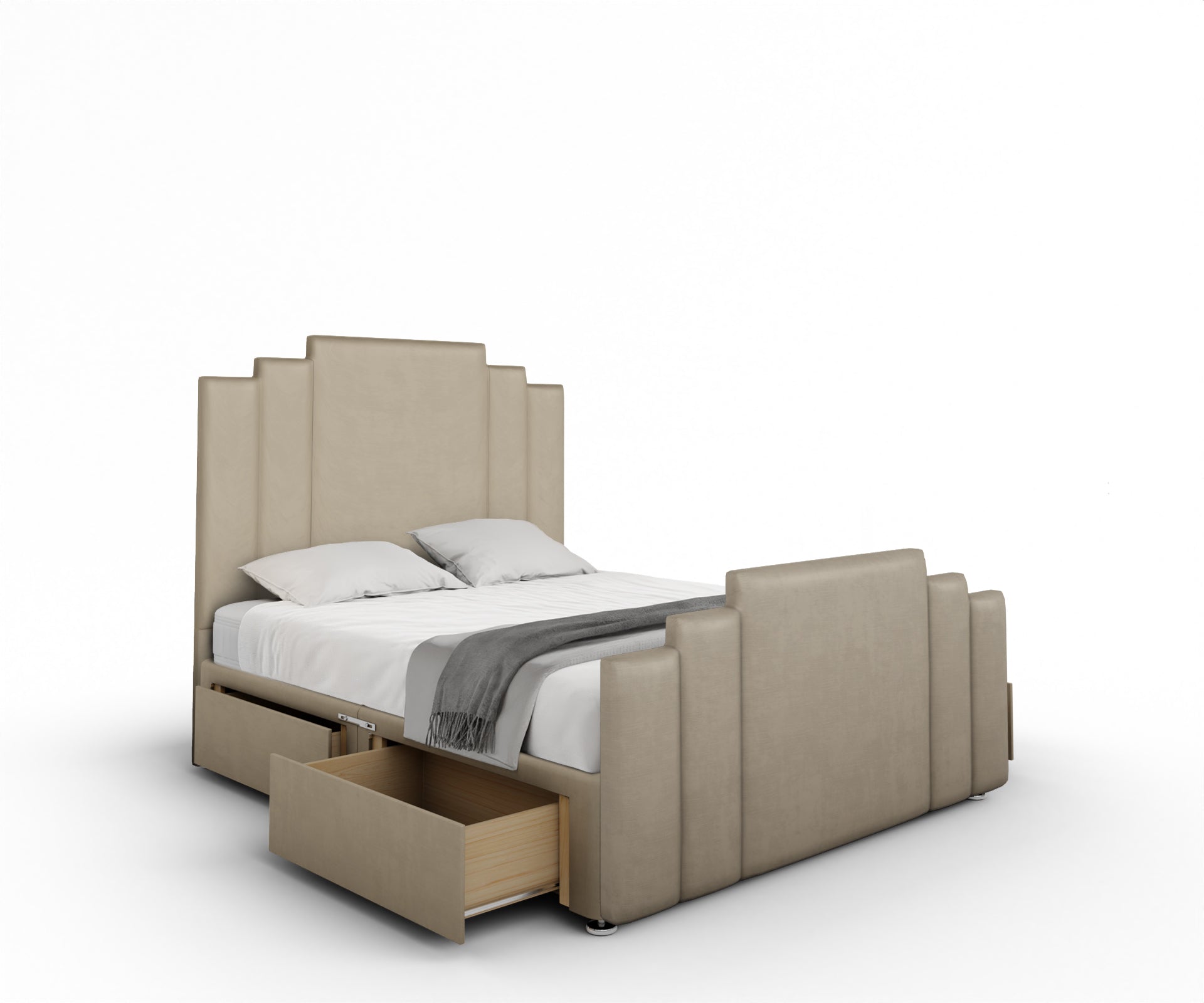 Kensington Divan Bed Set With Footboard