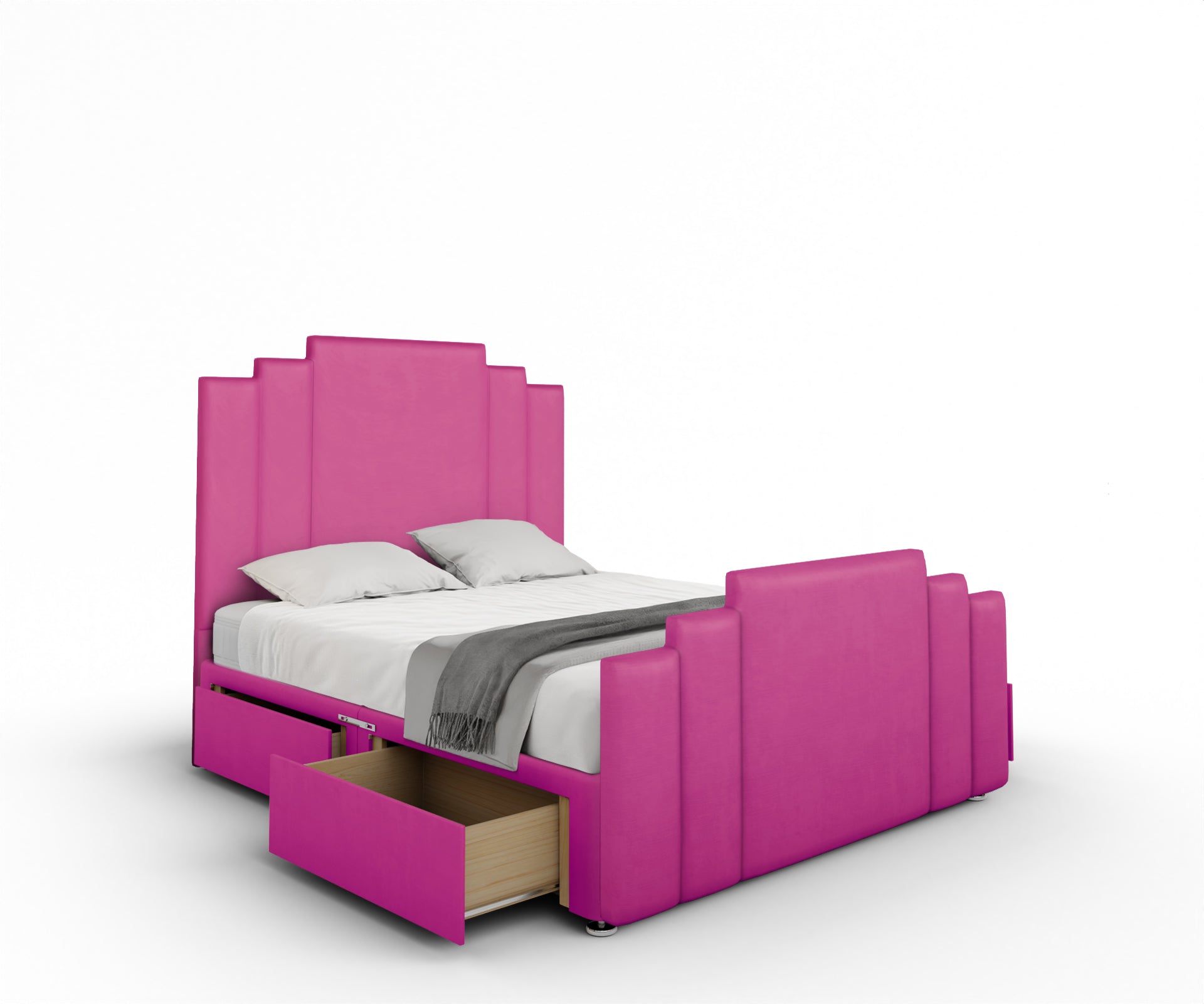 Kensington Divan Bed Set With Footboard