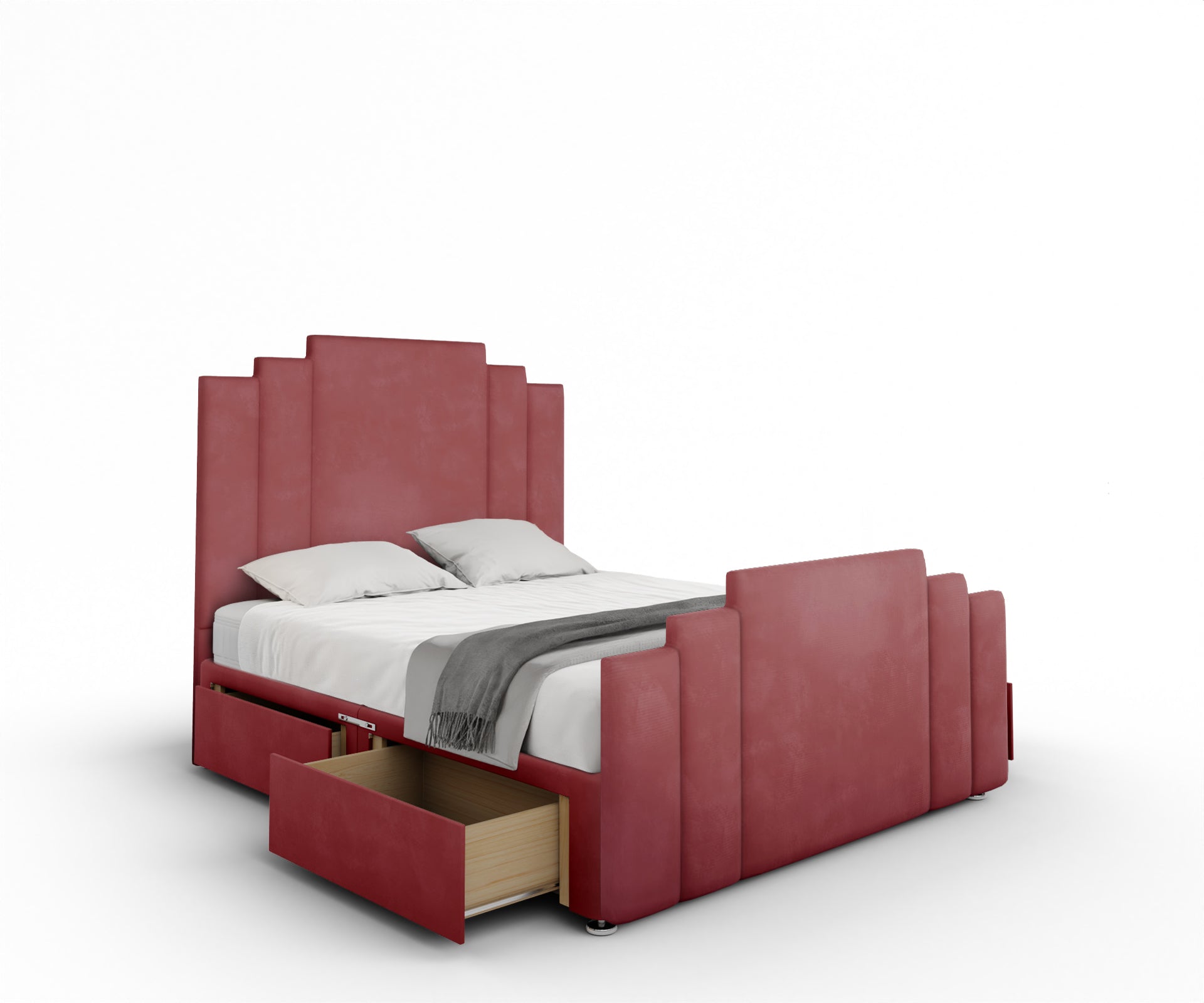 Kensington Divan Bed Set With Footboard