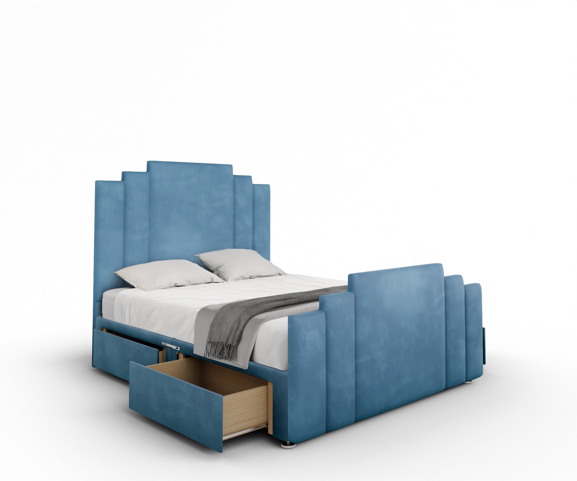 Kensington Divan Bed Set With Footboard