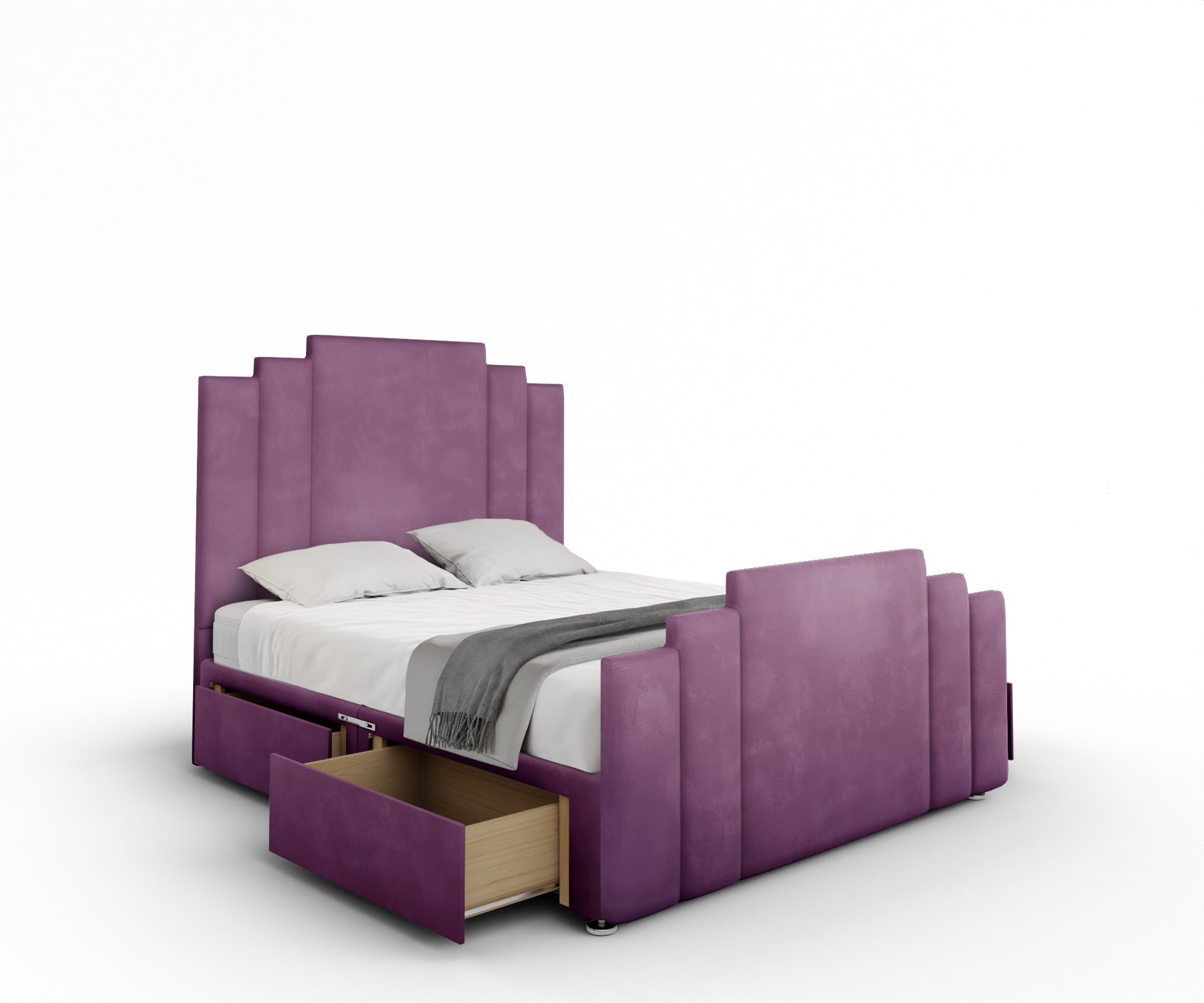 Kensington Divan Bed Set With Footboard