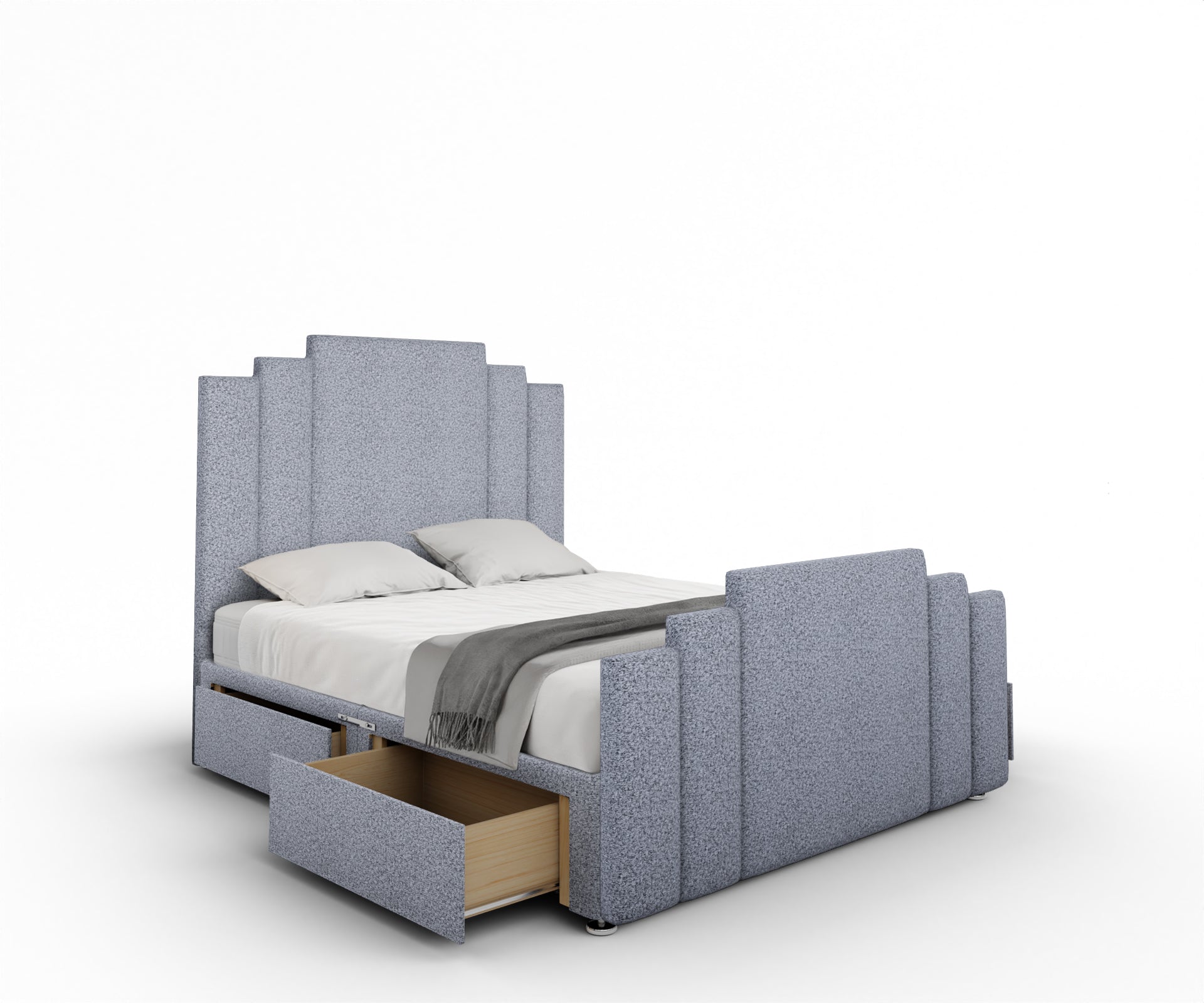 Kensington Divan Bed Set With Footboard