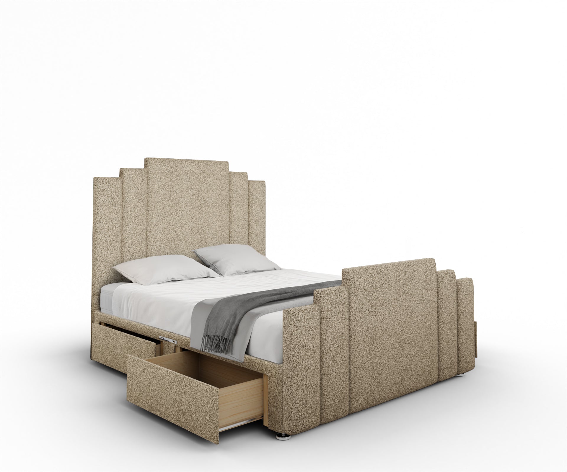 Kensington Divan Bed Set With Footboard