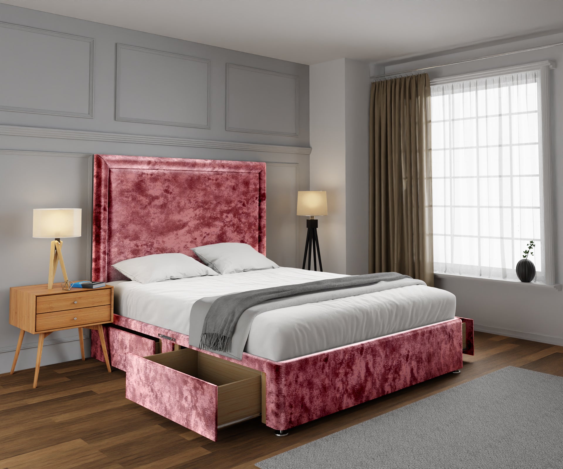 Lia Divan Bed Set