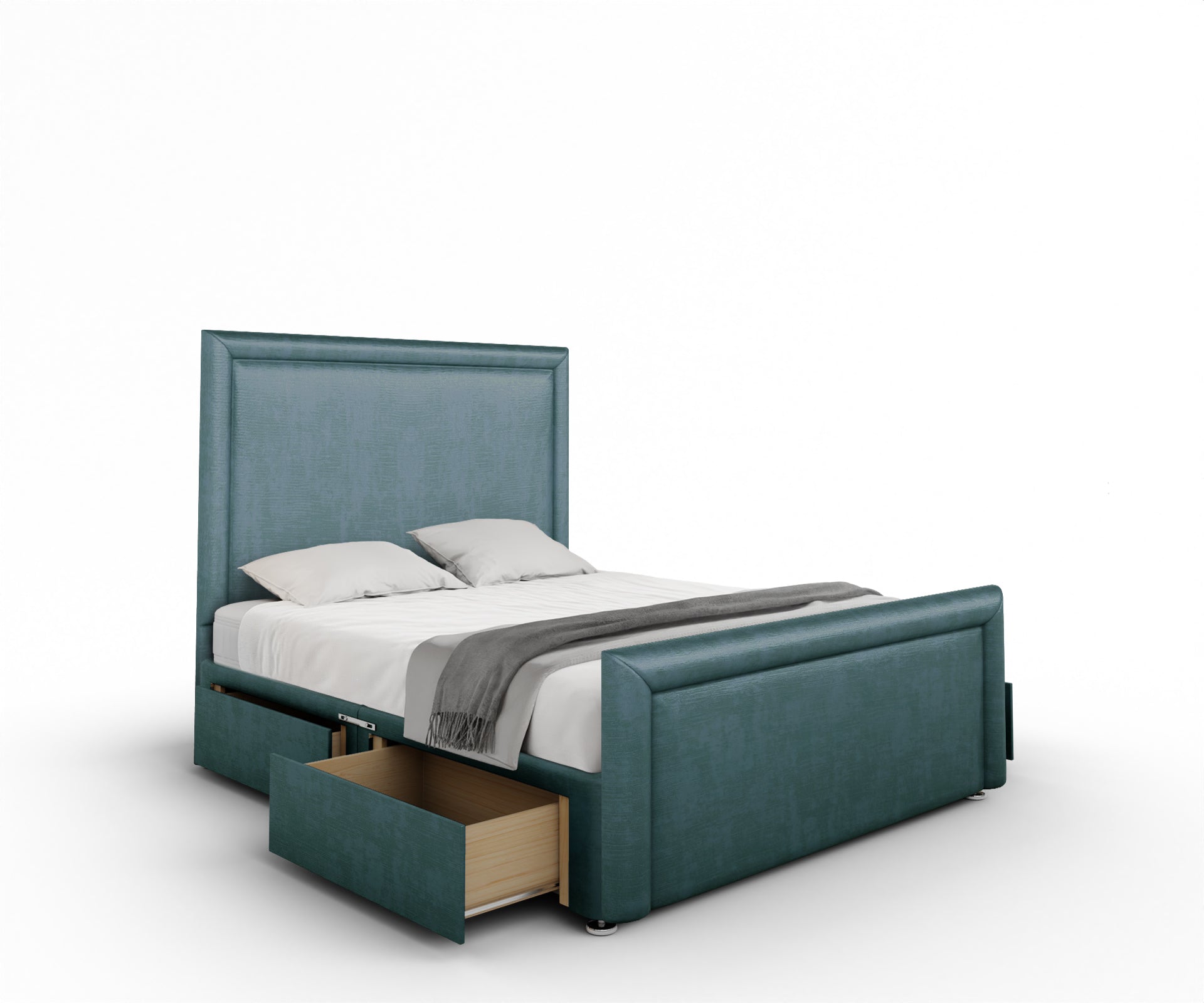 Lia Divan Bed Set With Footboard