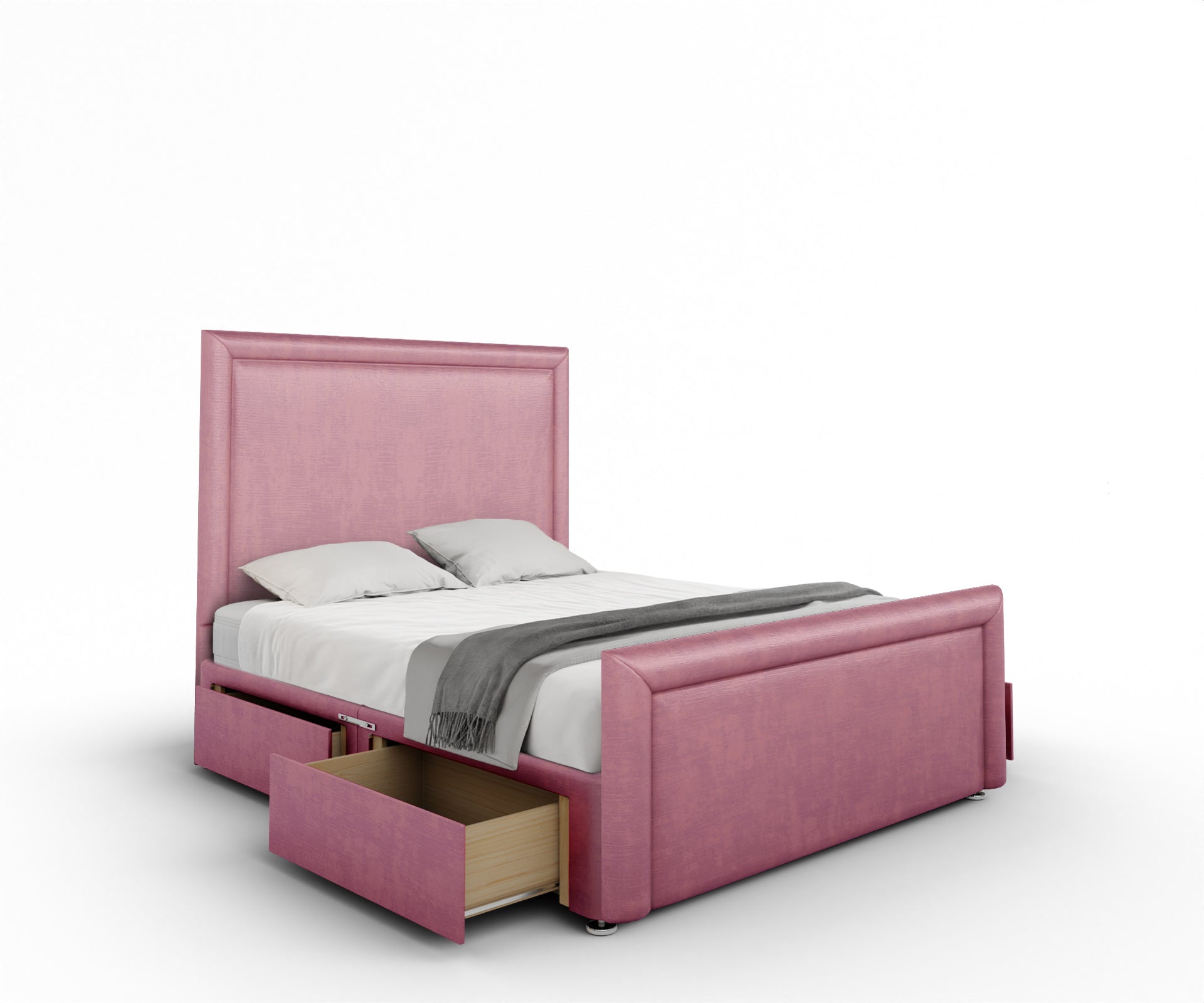 Lia Divan Bed Set With Footboard