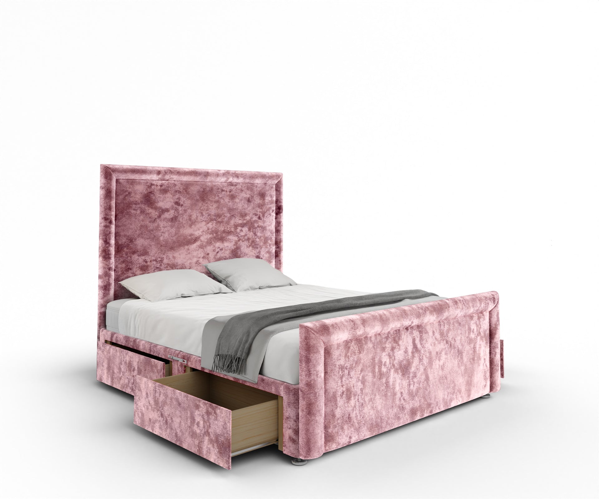 Lia Divan Bed Set With Footboard