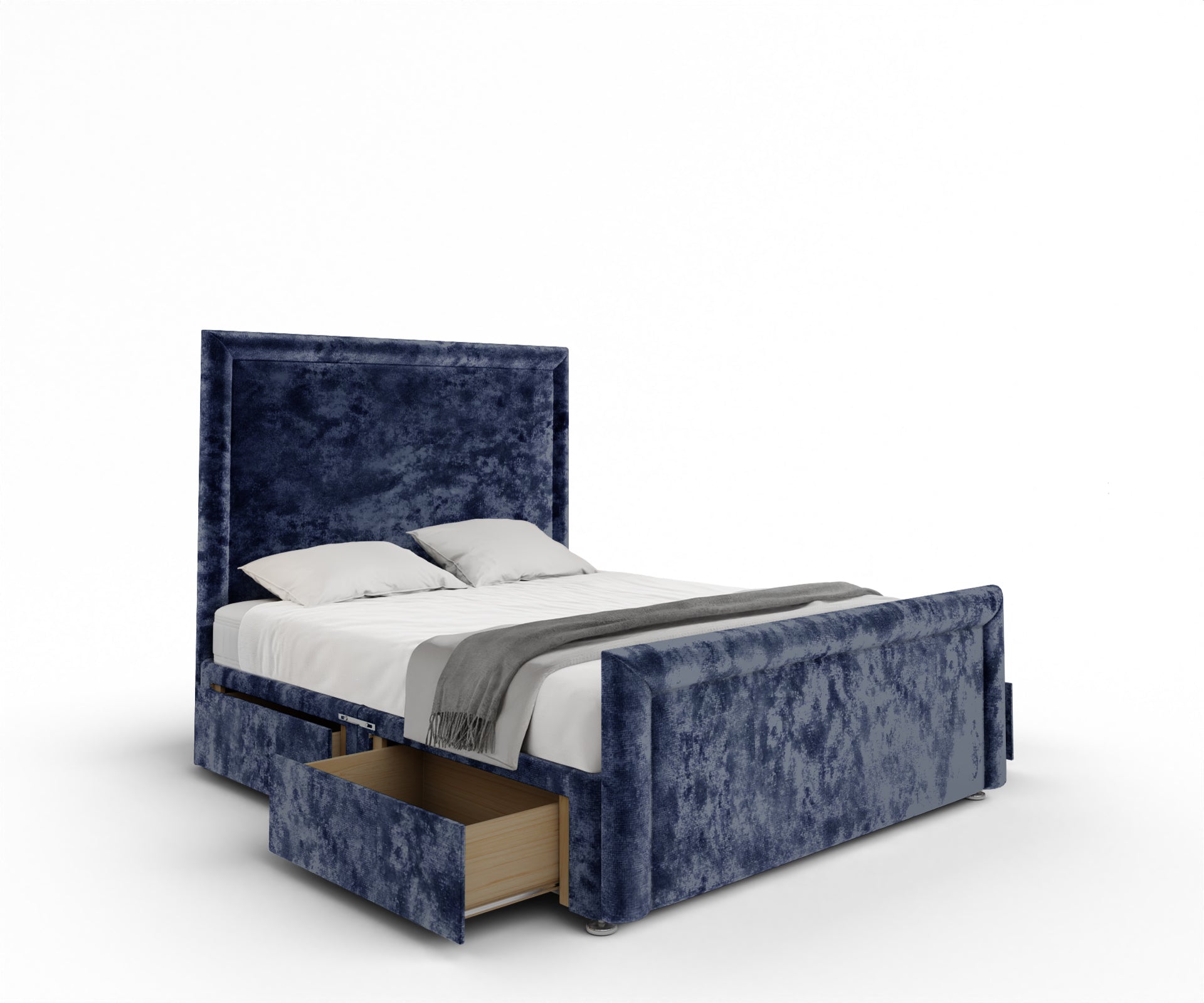 Lia Divan Bed Set With Footboard