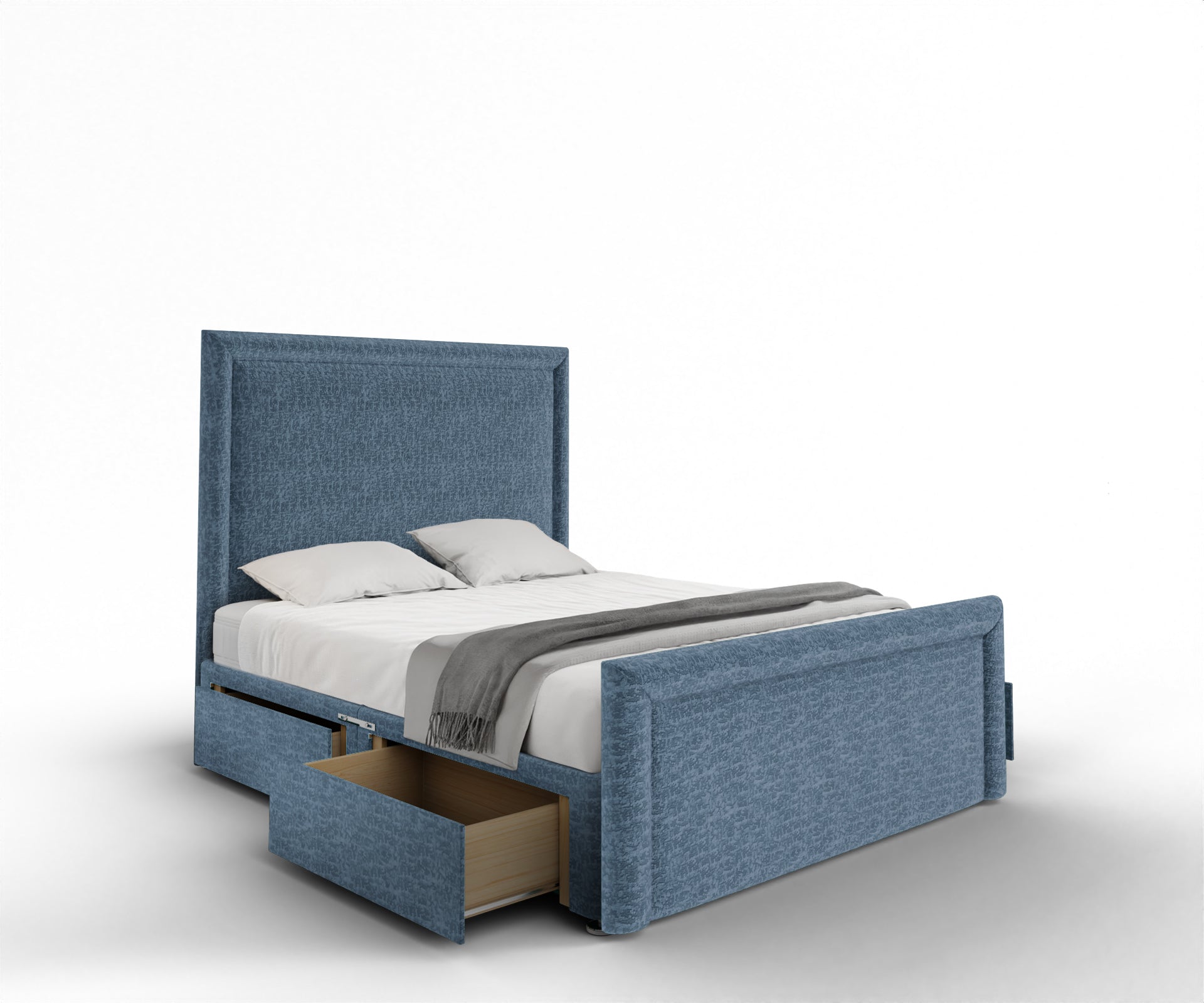 Lia Divan Bed Set With Footboard