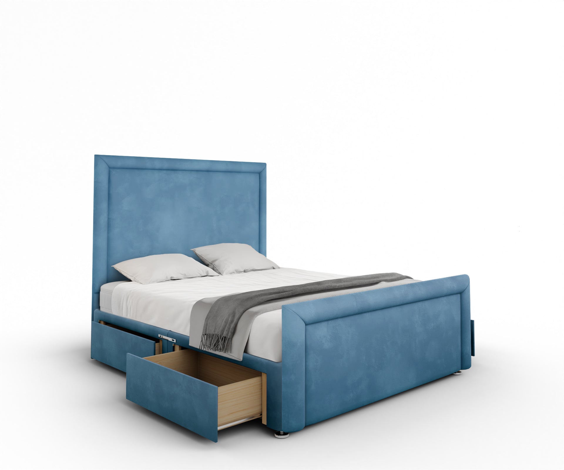 Lia Divan Bed Set With Footboard