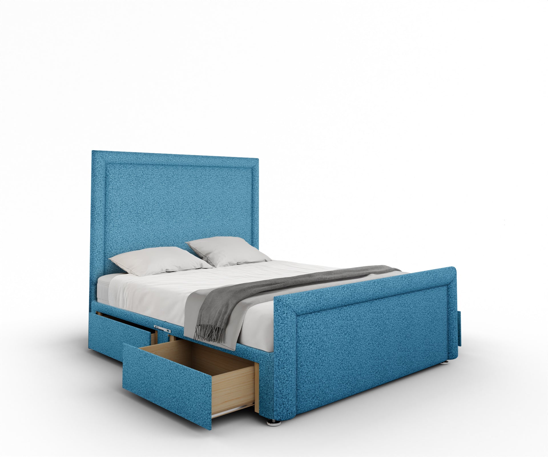 Lia Divan Bed Set With Footboard