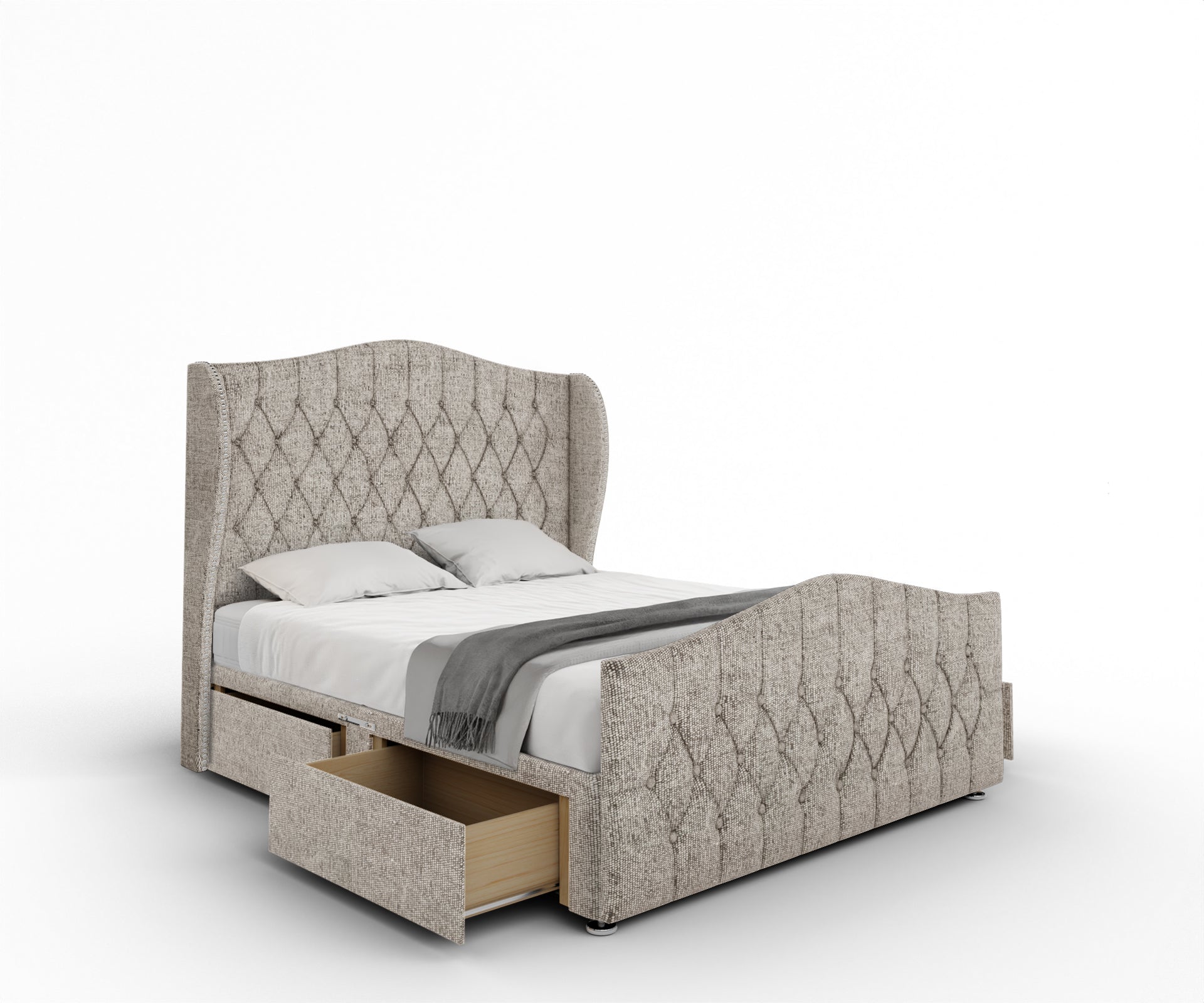 Marylebone Divan Bed Set With Footboard