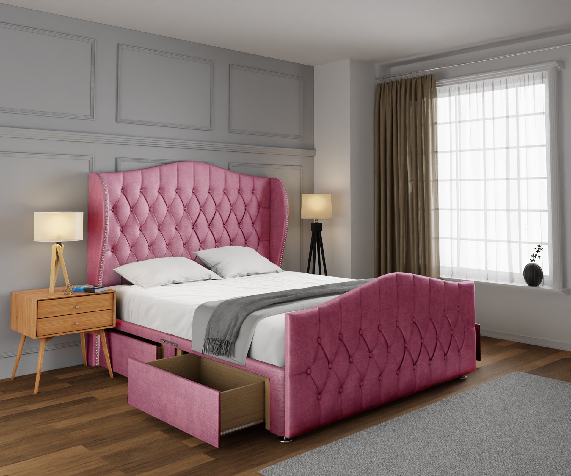 Marylebone Divan Bed Set With Footboard