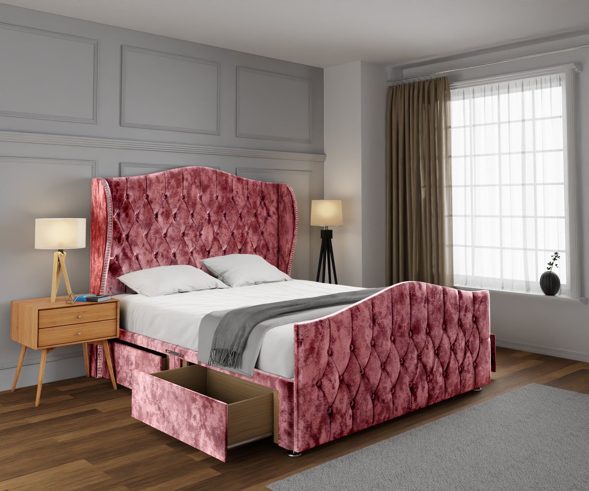 Marylebone Divan Bed Set With Footboard