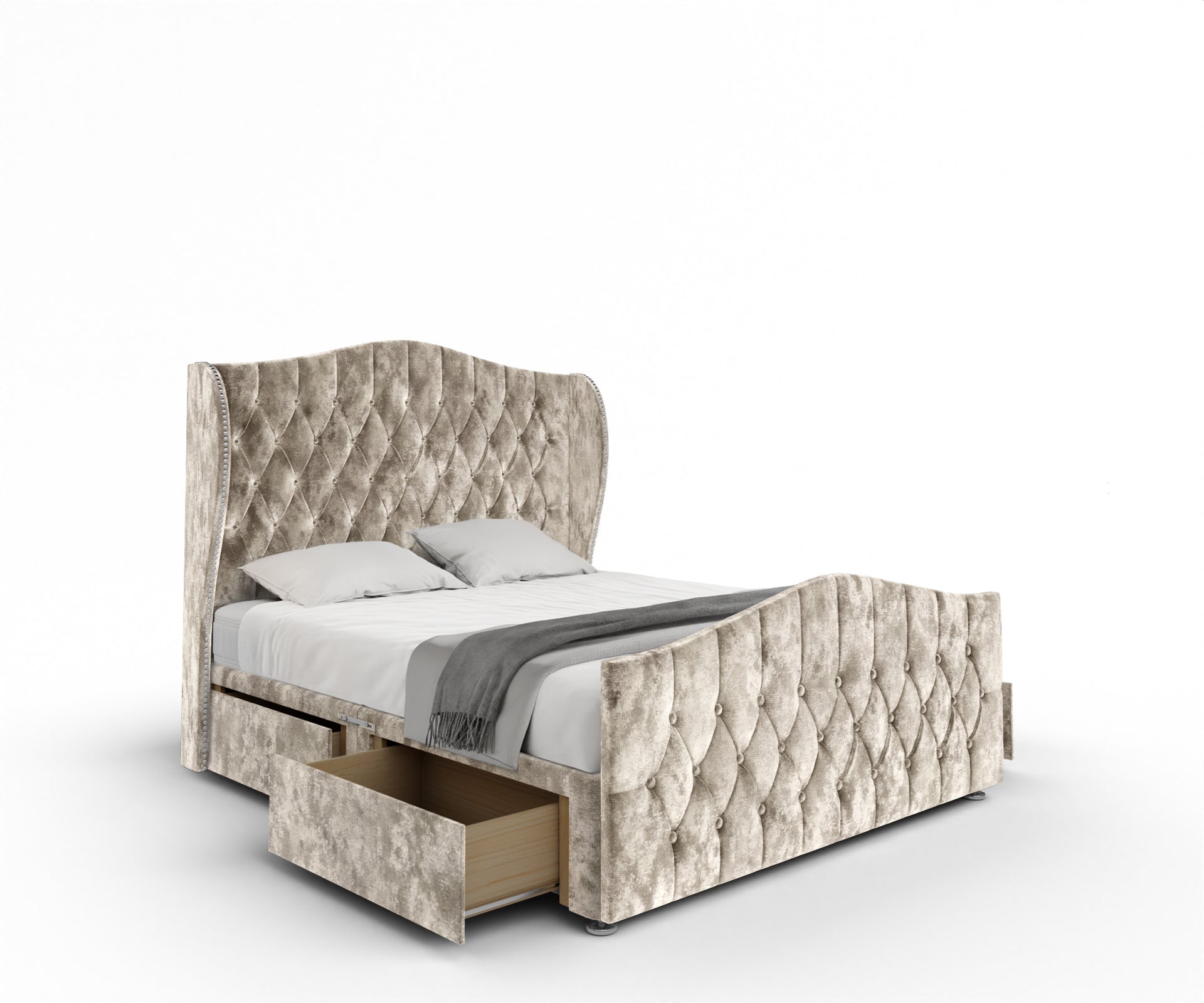 Marylebone Divan Bed Set With Footboard