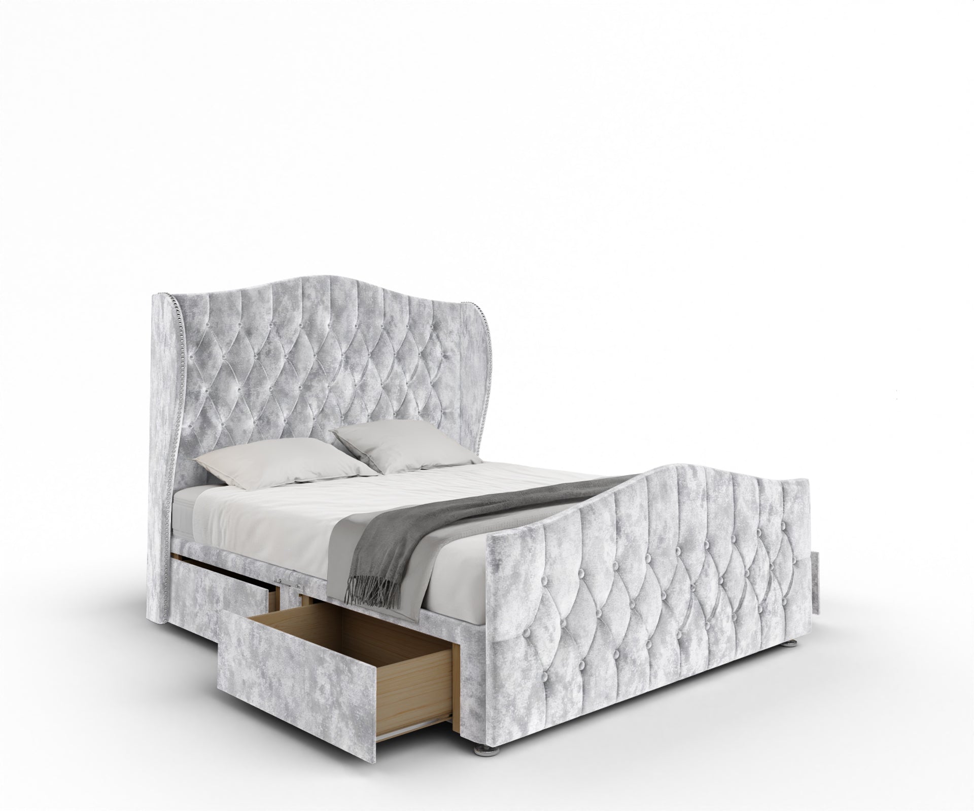 Marylebone Divan Bed Set With Footboard