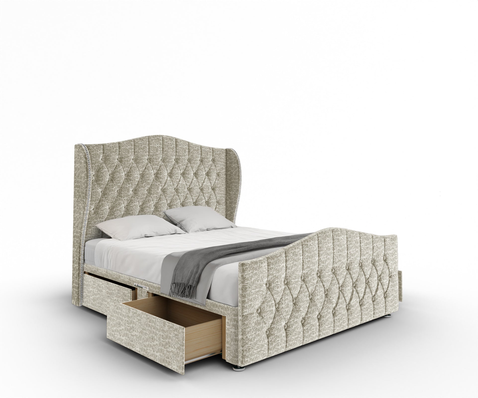 Marylebone Divan Bed Set With Footboard