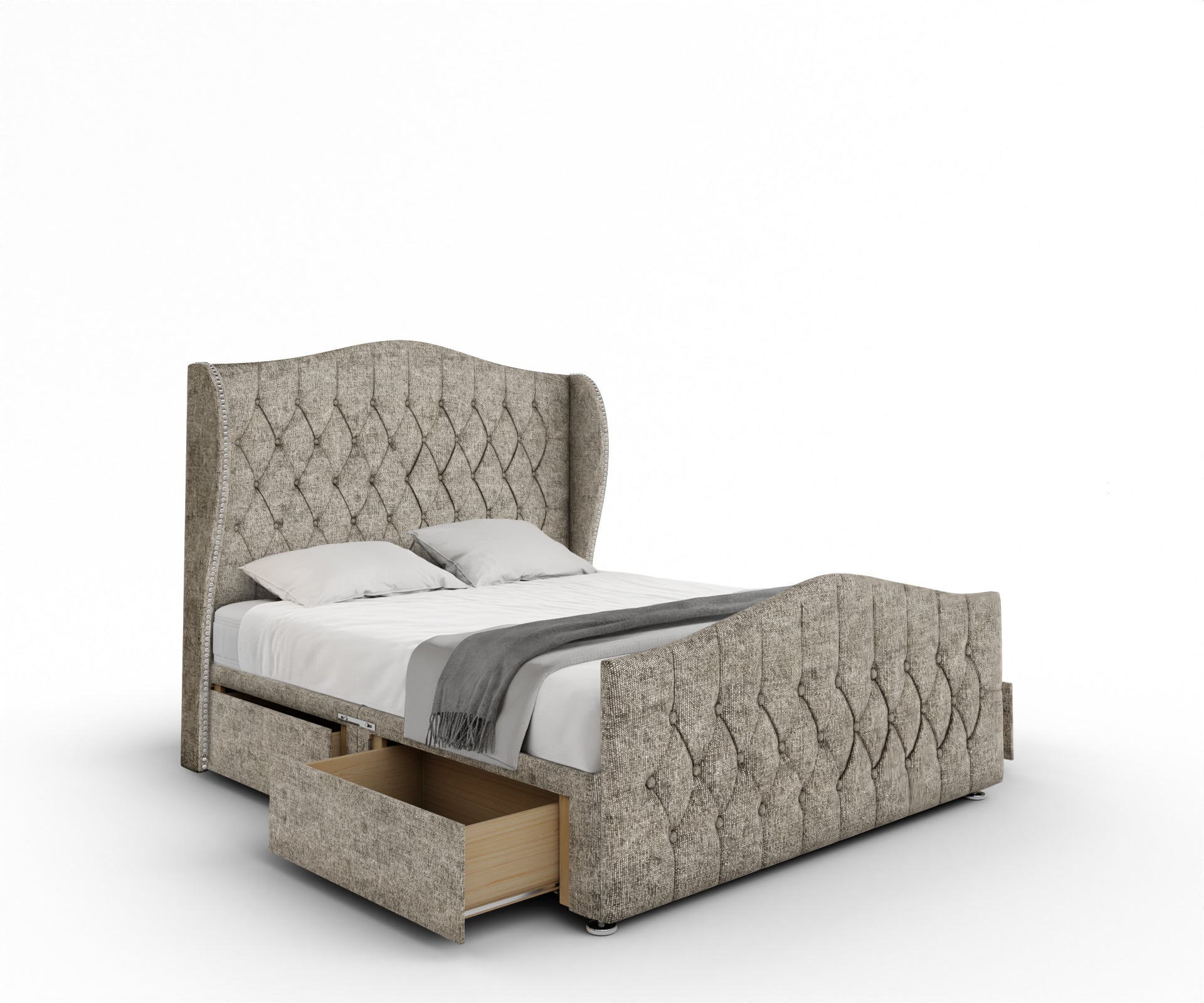 Marylebone Divan Bed Set With Footboard