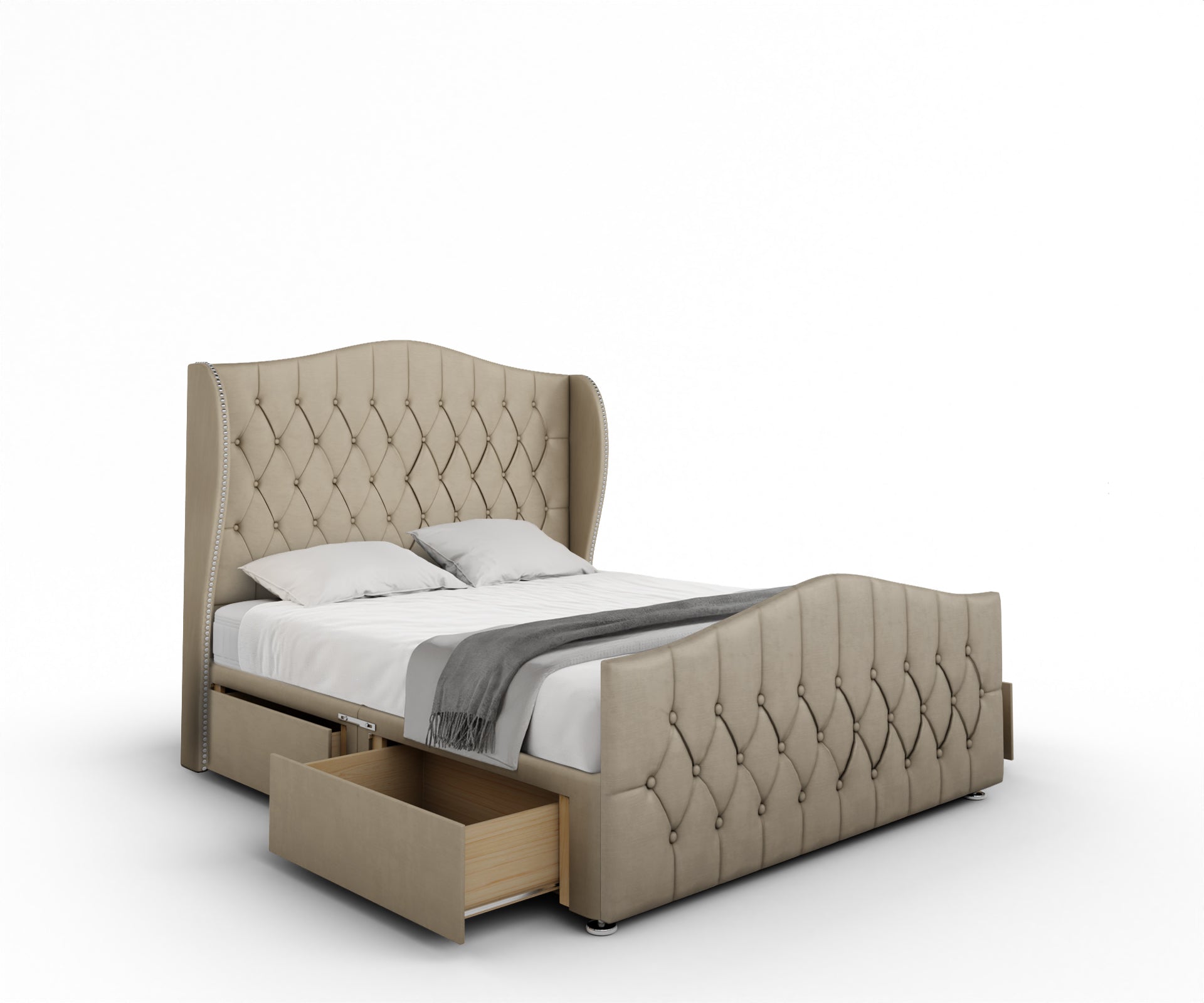 Marylebone Divan Bed Set With Footboard