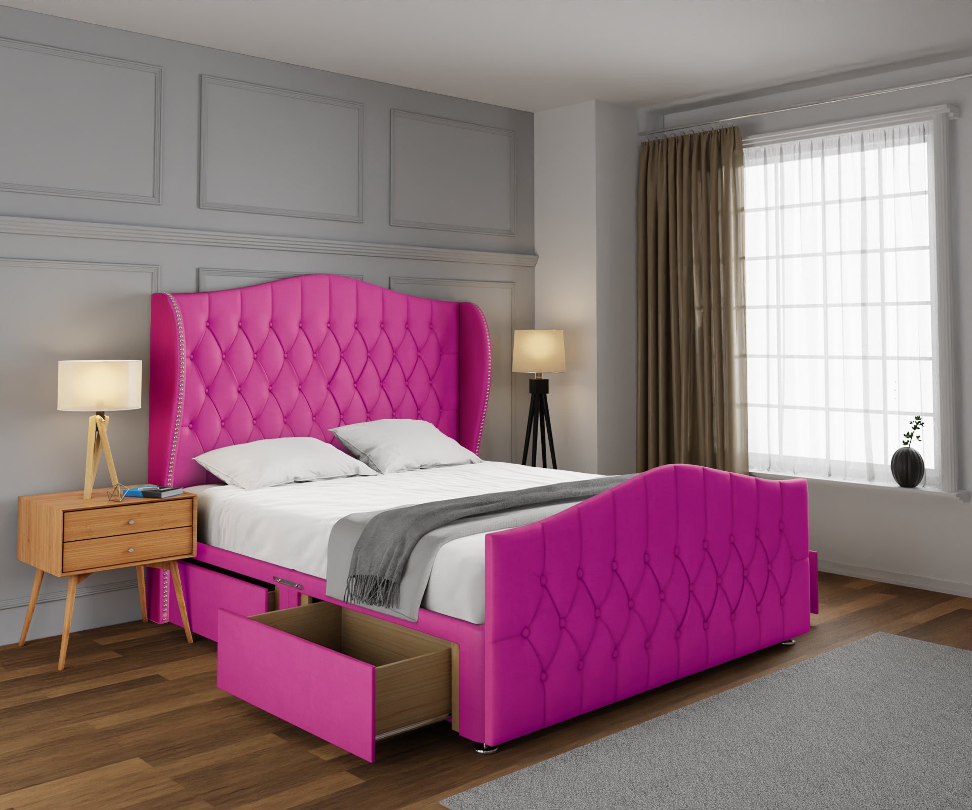 Marylebone Divan Bed Set With Footboard