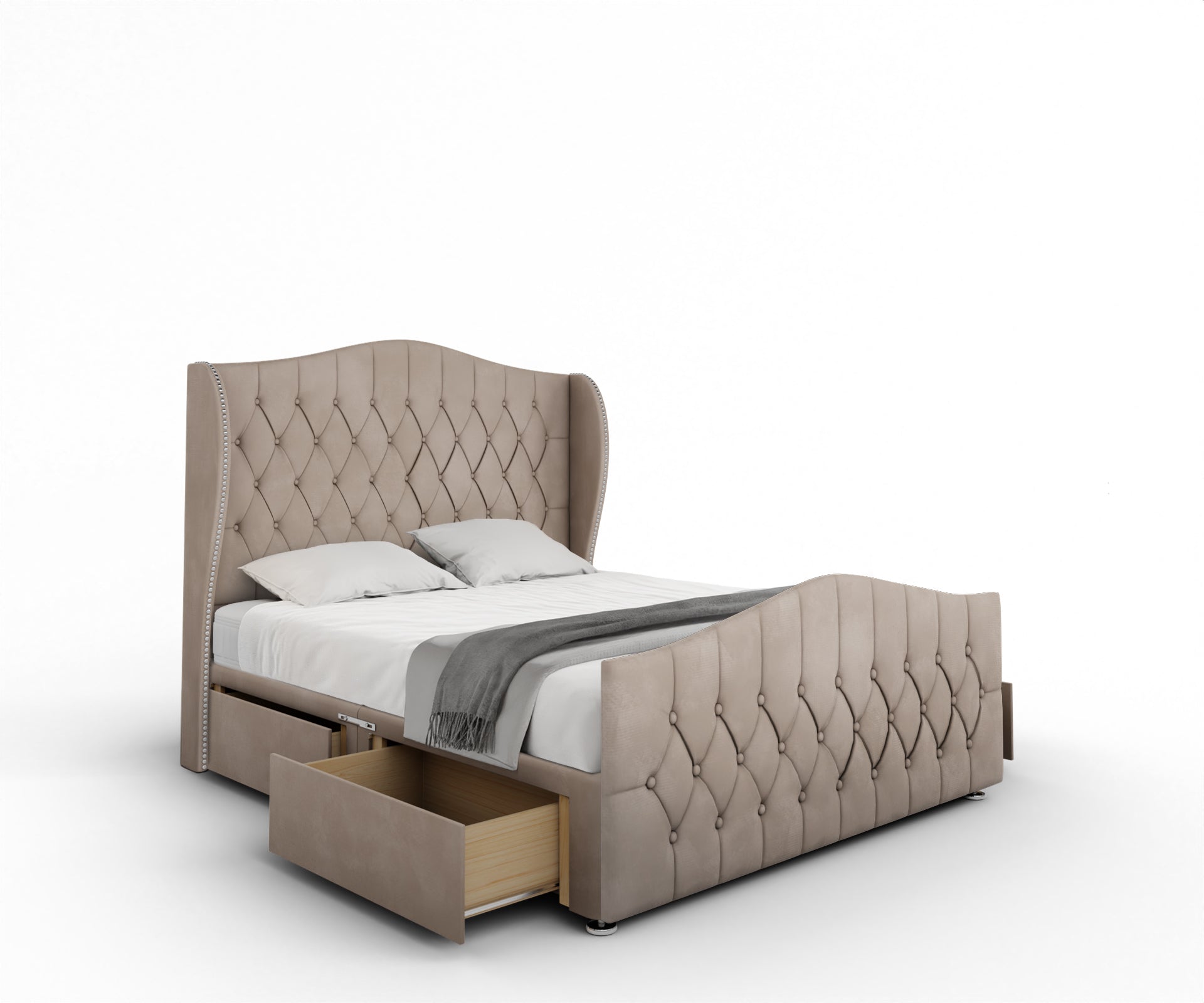 Marylebone Divan Bed Set With Footboard