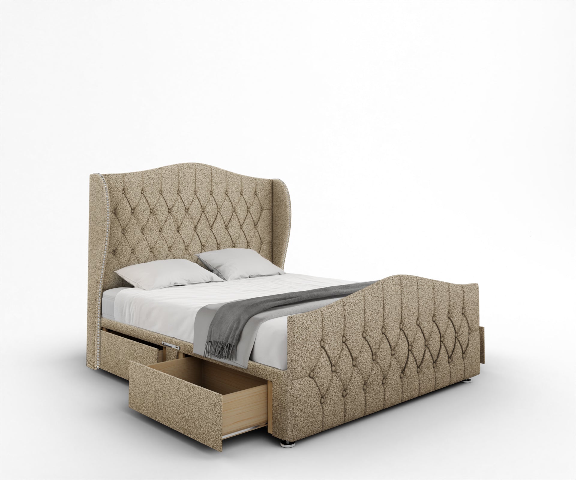 Marylebone Divan Bed Set With Footboard