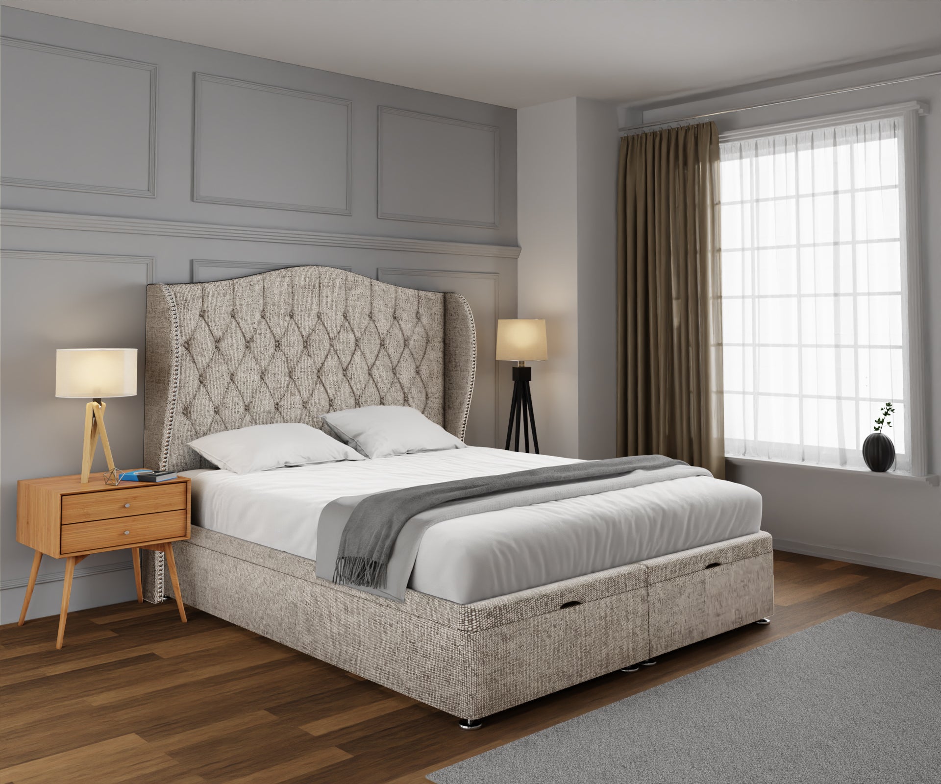 Marylebone Ottoman Storage Divan Bed Set