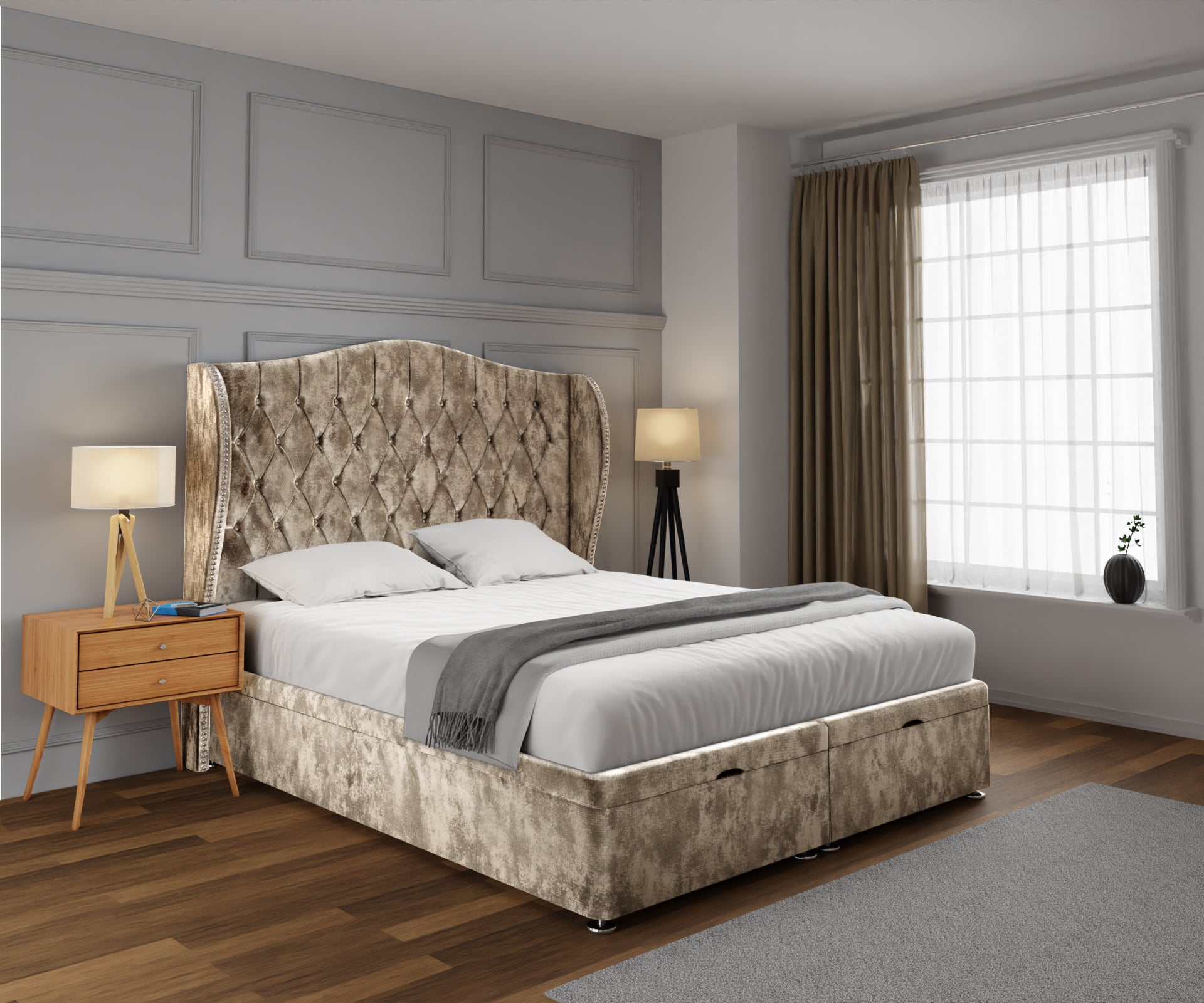 Marylebone Ottoman Storage Divan Bed Set