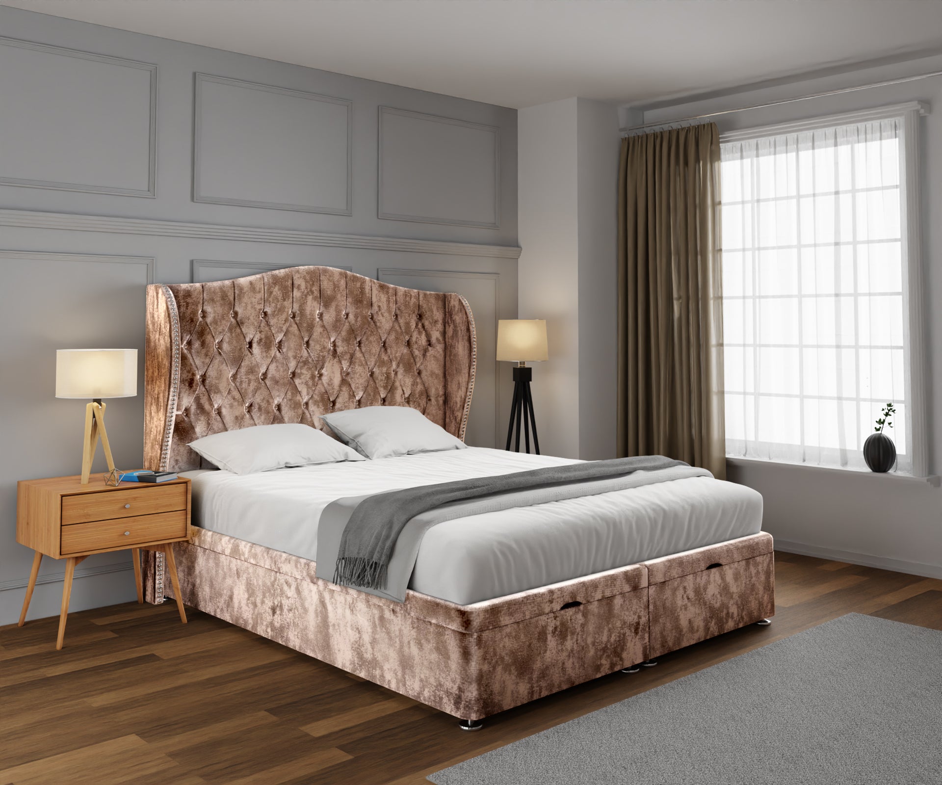 Marylebone Ottoman Storage Divan Bed Set