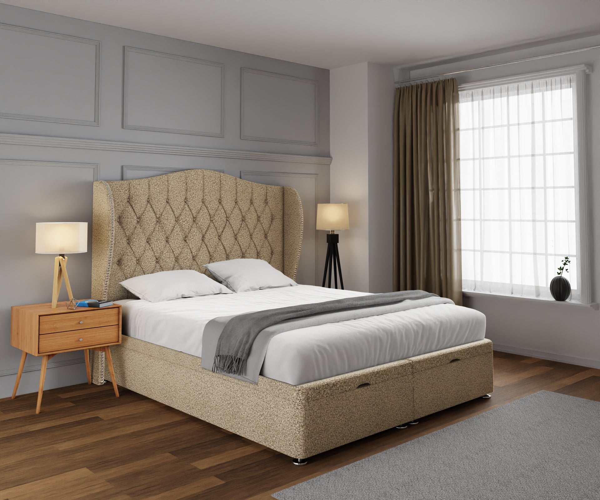 Marylebone Ottoman Storage Divan Bed Set