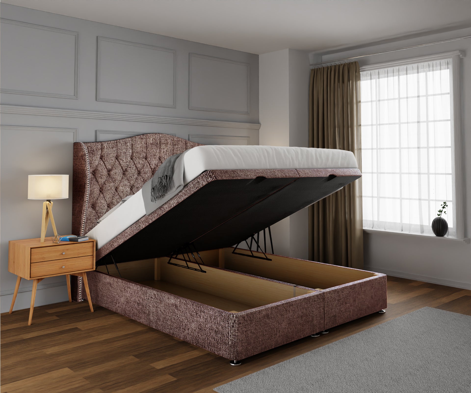 Marylebone Ottoman Storage Divan Bed Set