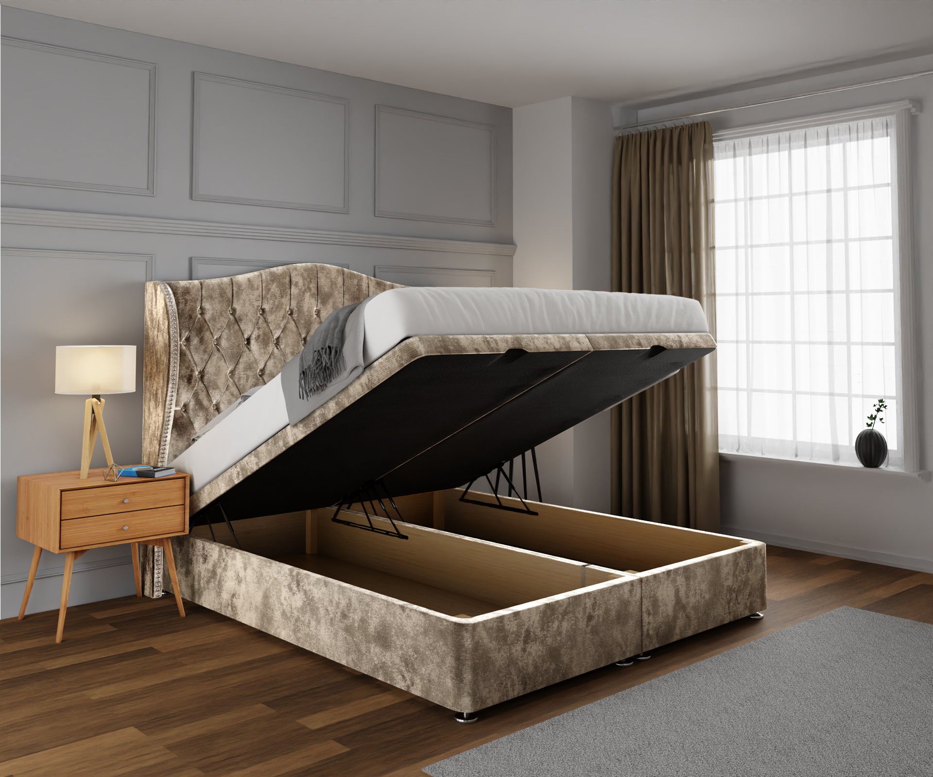 Marylebone Ottoman Storage Divan Bed Set